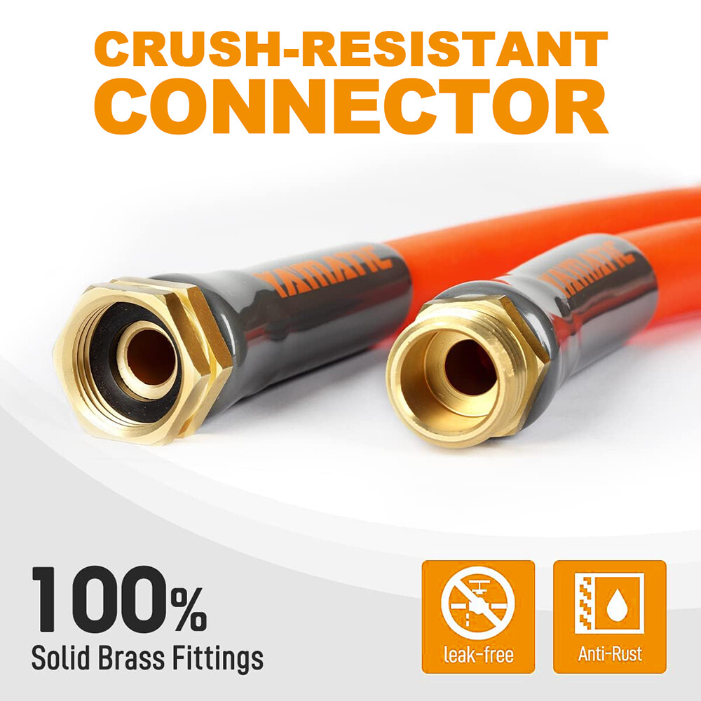 YAMATIC Heavy Duty Garden Hose 5/8 in Super Flexible Water Hose All-weather