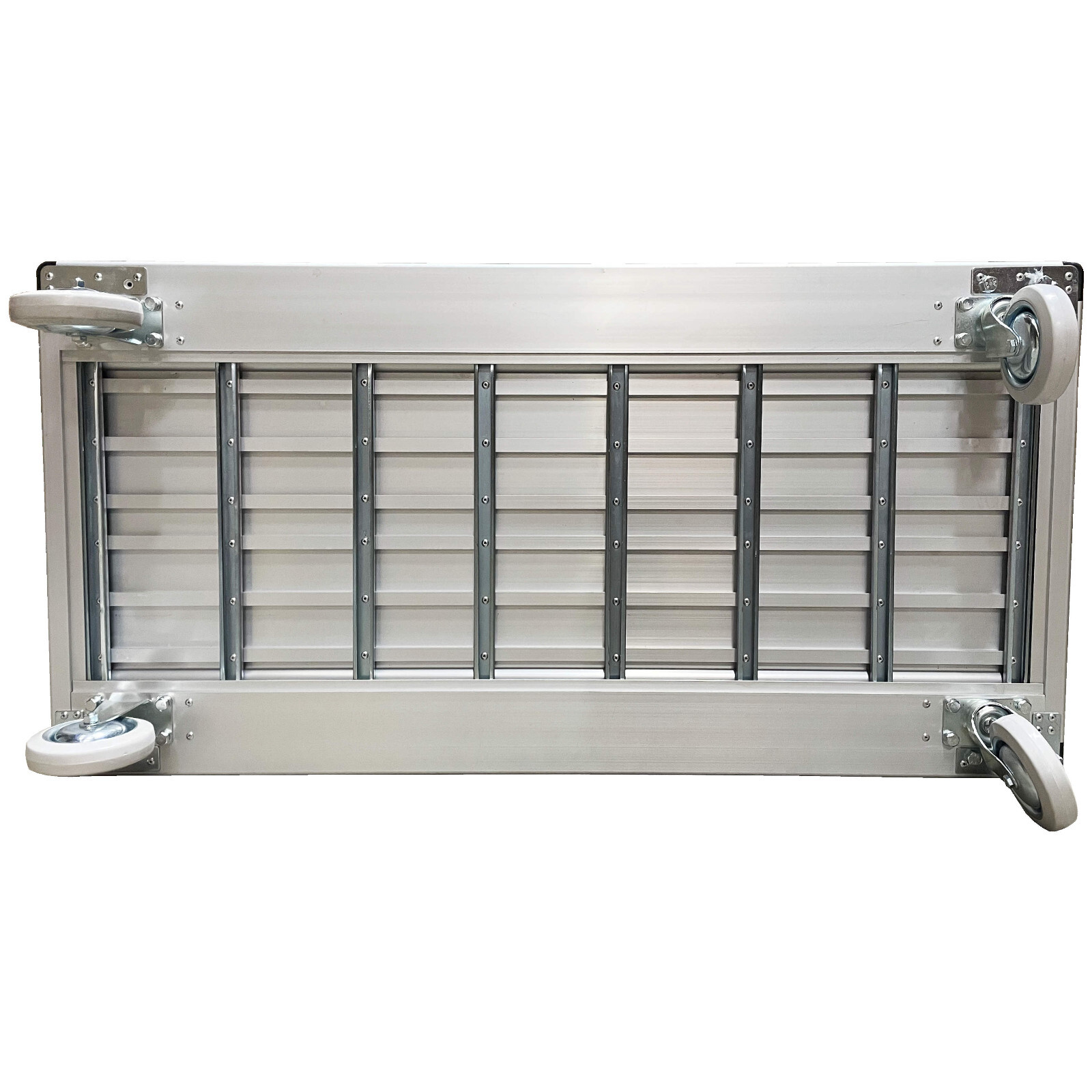 Folding Platform Truck, Aluminum, 660 lb. Cap, 48" x 24" x 8-3/8"