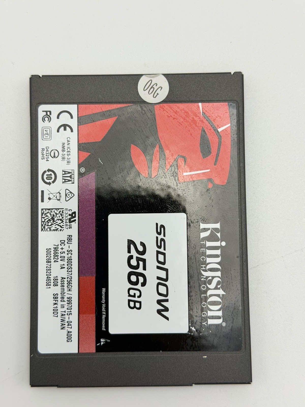 250GB / 256GB SATA 2.5" SSD - Mixed Brands, Tested/working HIHG Health, 1pc