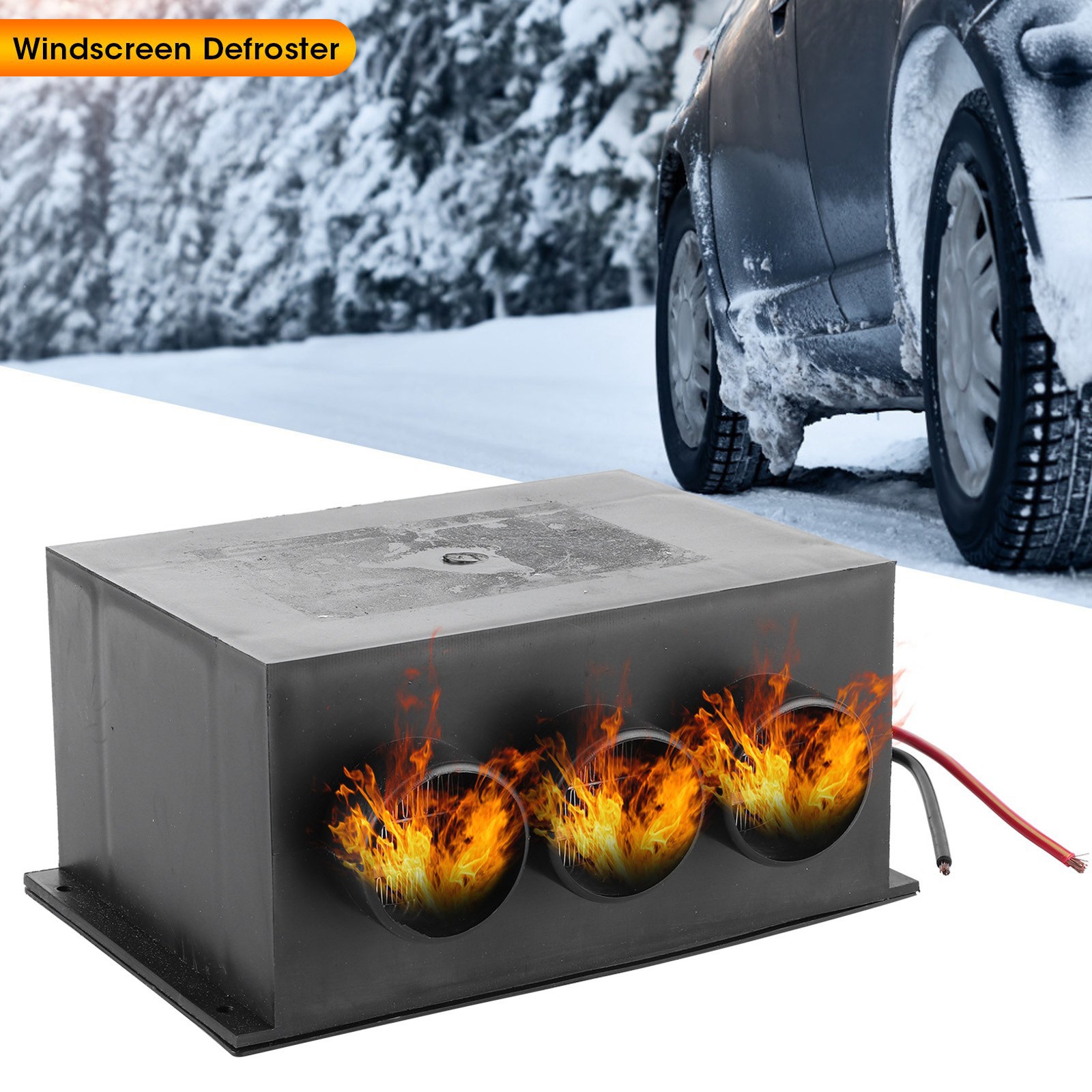 Portable 12V Car Heater For Winter Heating Defrosting Camping CTKY