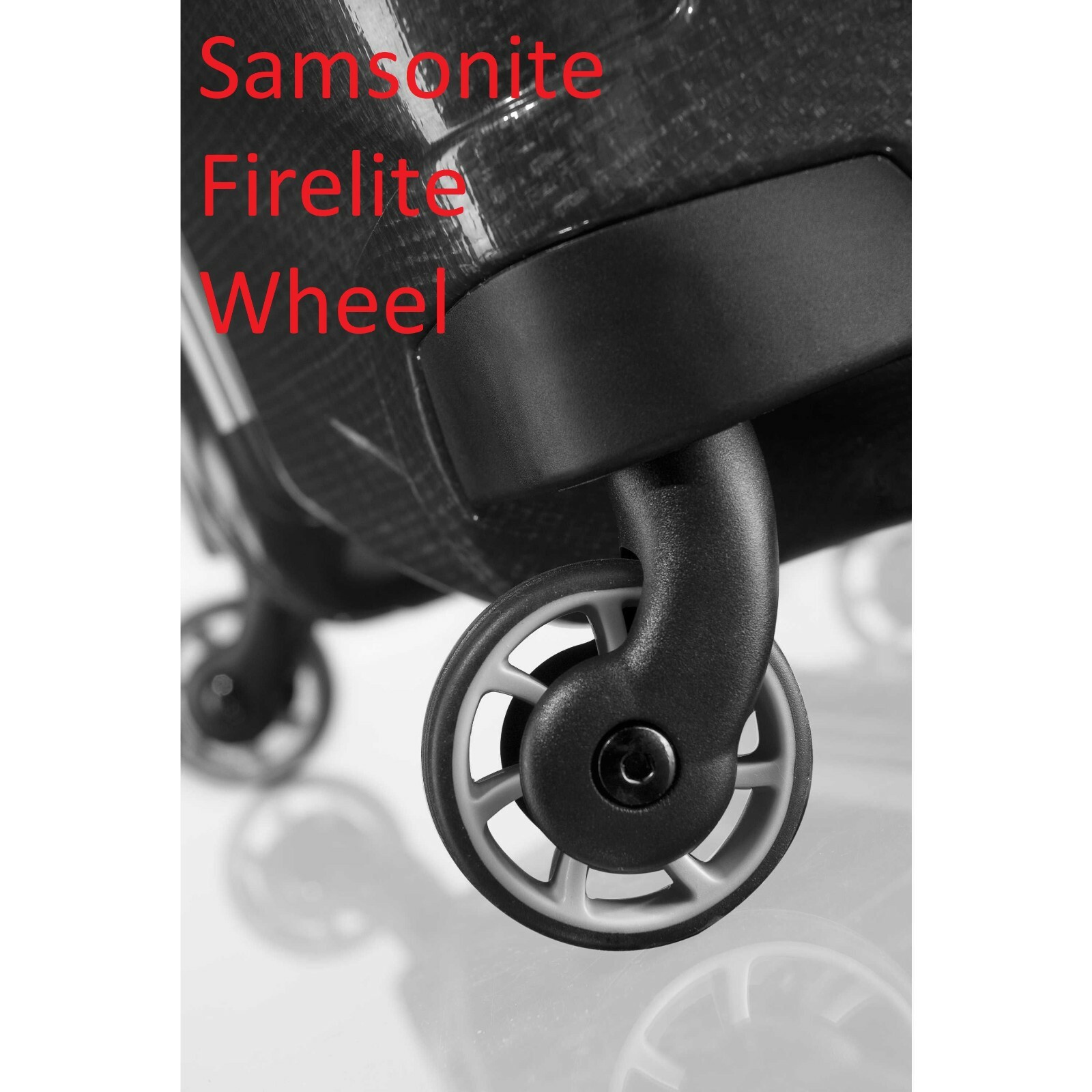Samsonite Luggage Firelite Black Label Replacement Part Spinner Wheel Large