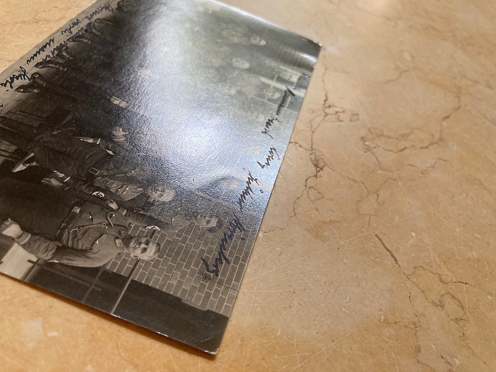 ORIGINAL! POST WW1 GERMAN STORM DIVISION OFFICERS MID 1930's ID'd PHOTO POSTCARD