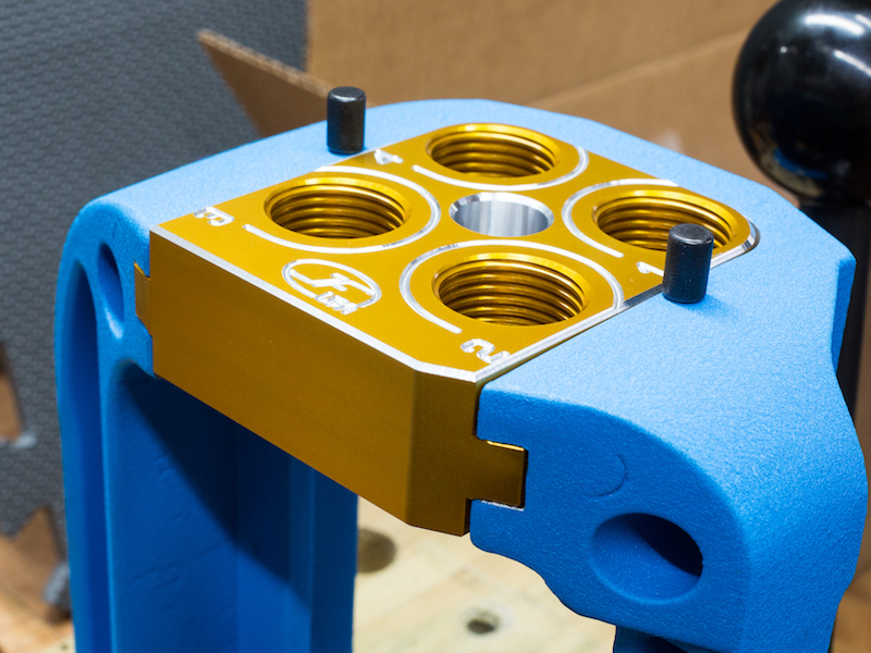 (2) Dillon RL550B/C BL550 Style Billet Aluminum tool head CNC Made Toolhead