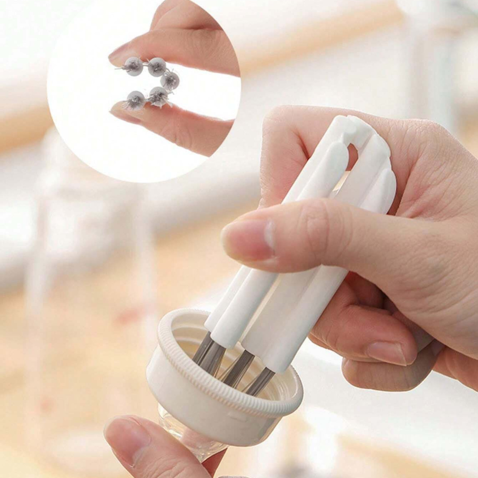 Flexible Keyboard Cleaner Brush Soft Bendable Cup Cleaning Brush Gap Cleaning US