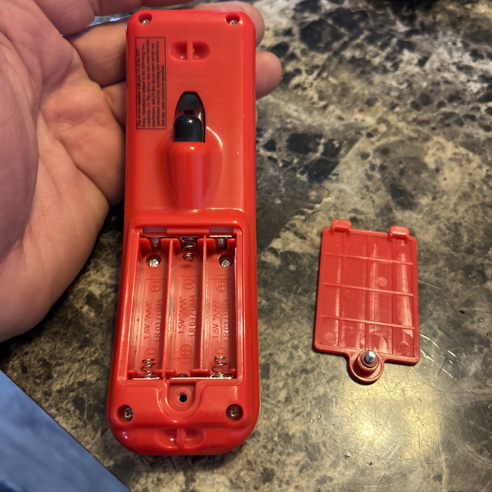 WowWee Robotics Talking Tri-Bot Robot Red Replacement Remote Control ONLY, WORKS