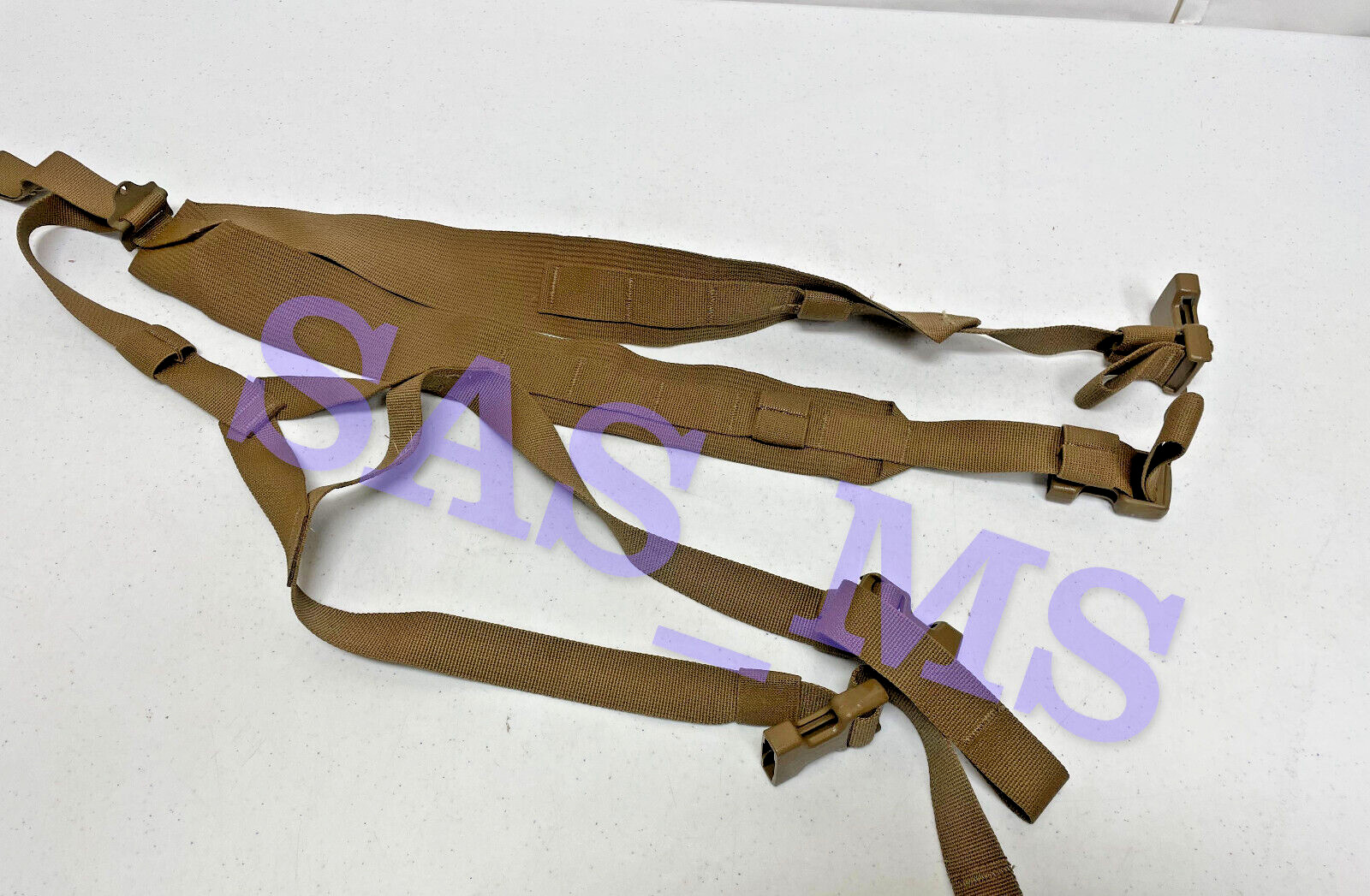 USMC COYOTE CHEST RIG TACTICAL ASSAULT PANEL TAP HARNESS ASSEMBLY SHOULDER STRAP