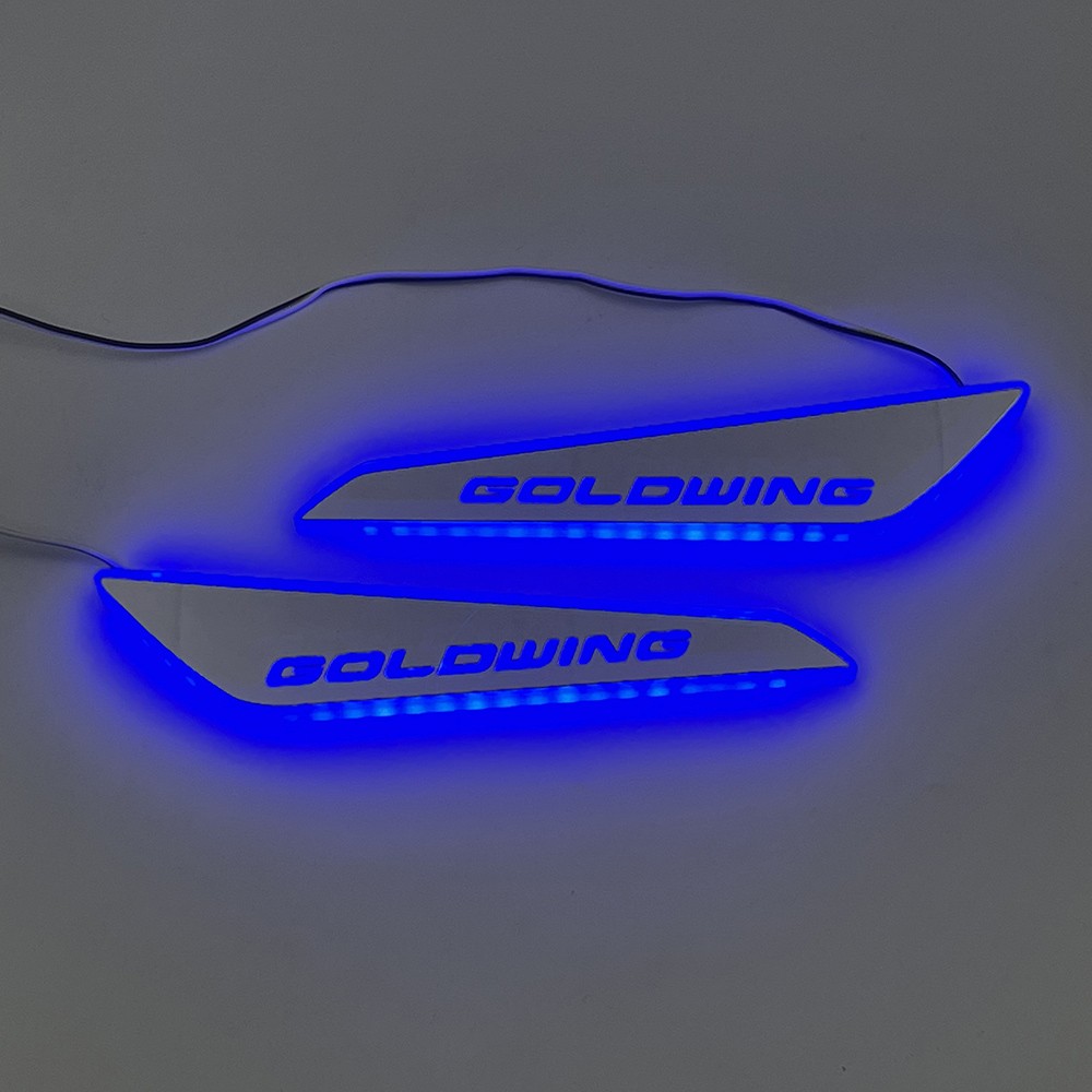 Front Brake Fork Mounted LED Lights For Honda Goldwing GL1800 F6B 2018-2024