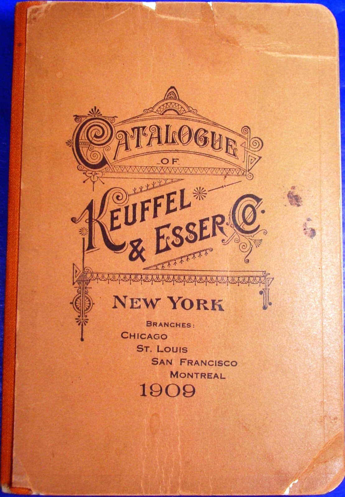 1909 Keuffel Esser Surveying & Drafting Insts. Catalog