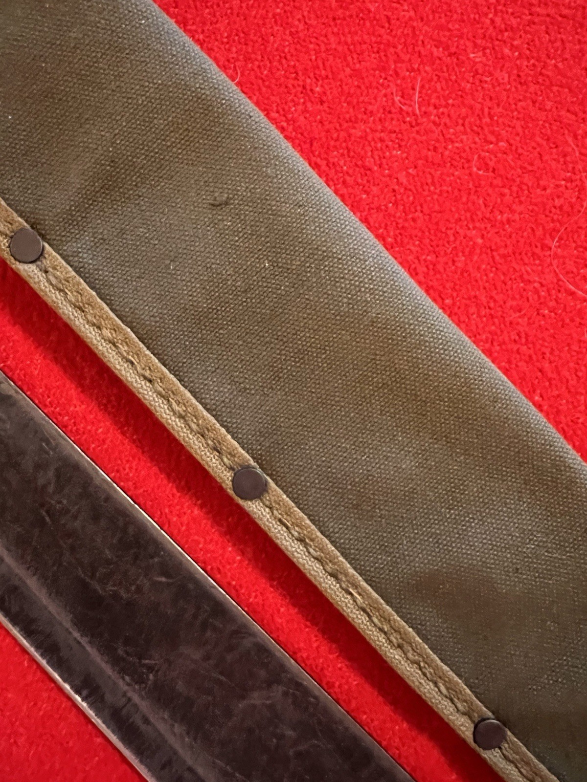 WWII Machete M1942 "TRUE TEMPER 1945")& NOS Unissued "Transitional" Scabbard!