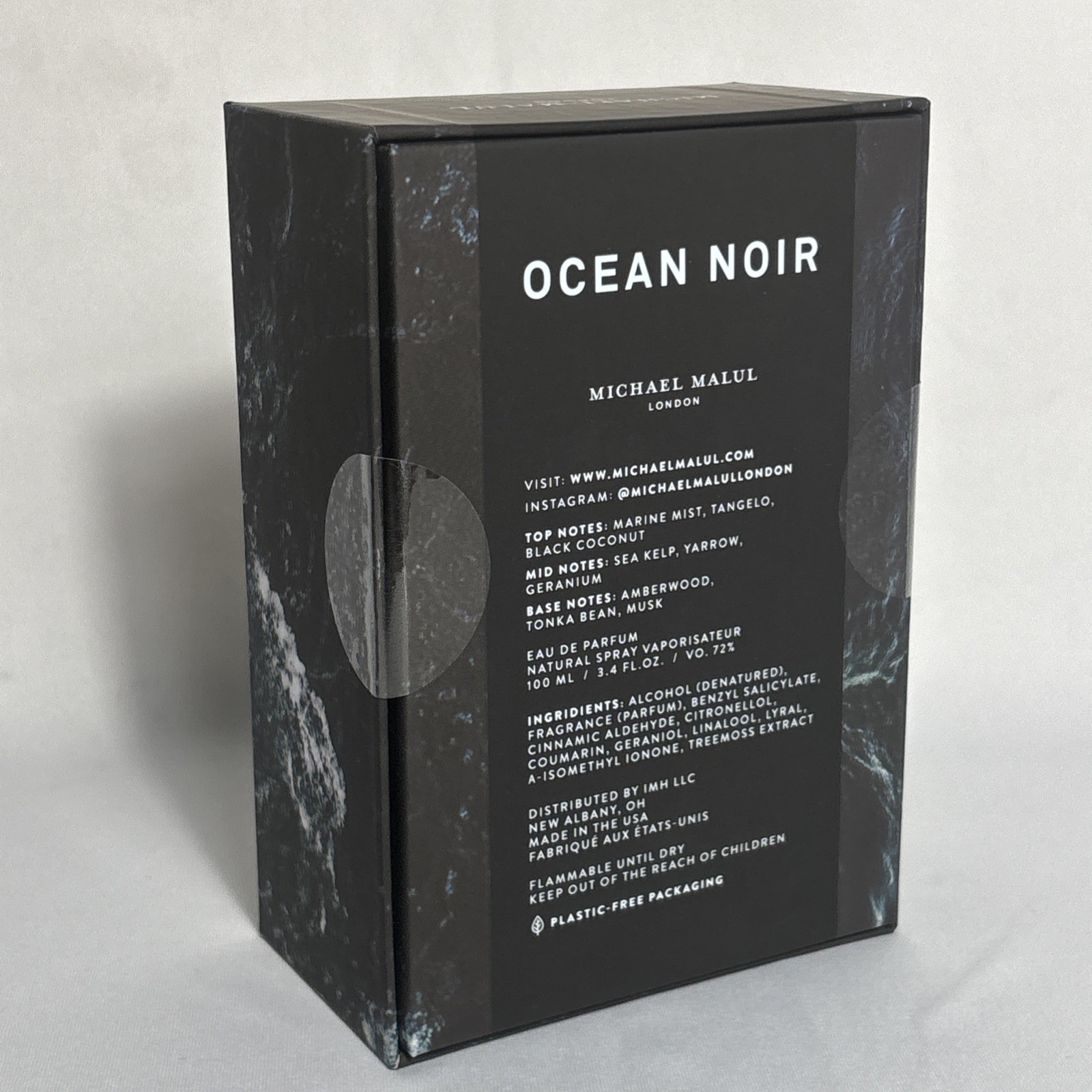 Michael Malul Ocean Noir Men's Eau de Parfum - 3.4 fl oz