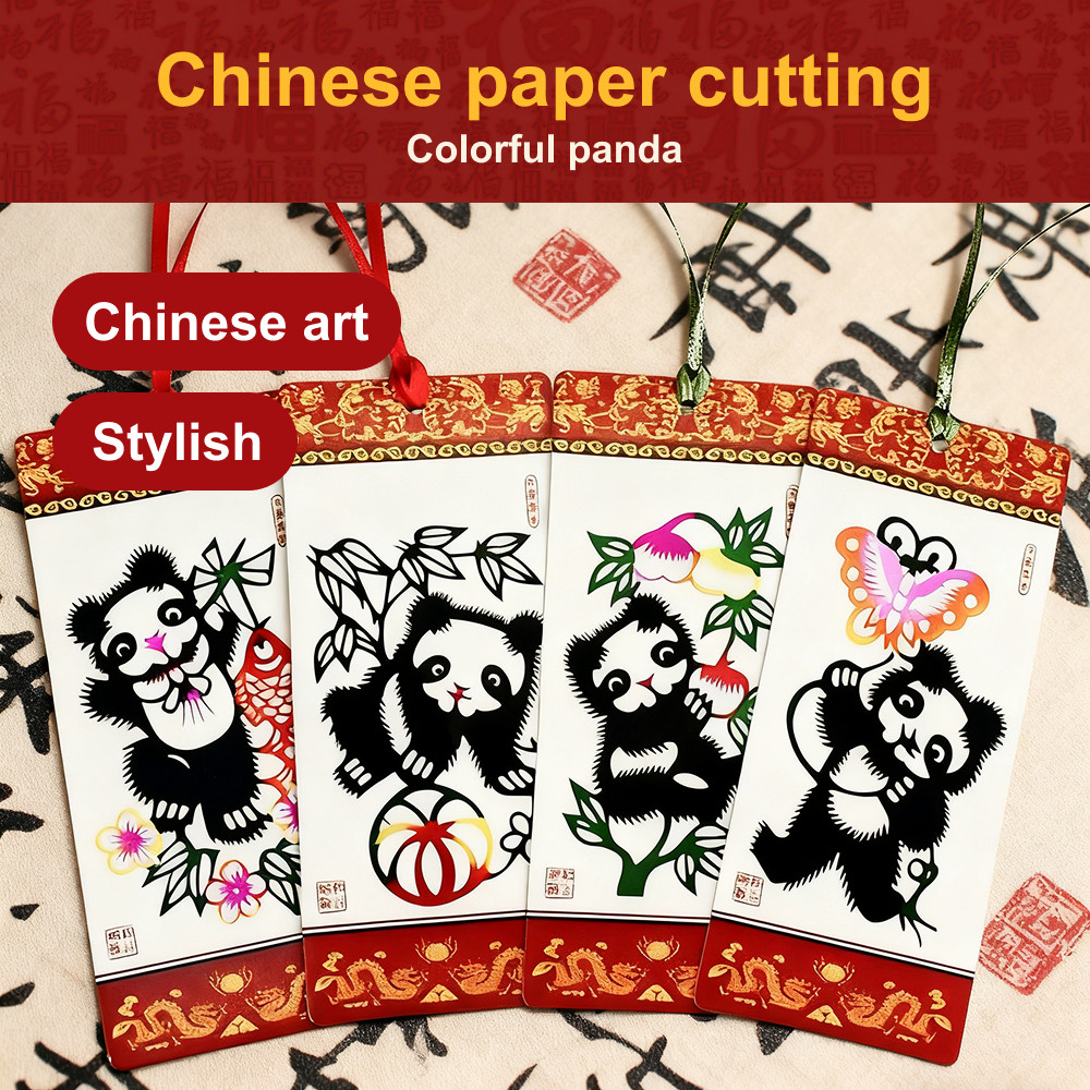 Unique Hand-Cut Paper Bookmark, Colorful Artistic Gift for Book Lovers Bookmarks