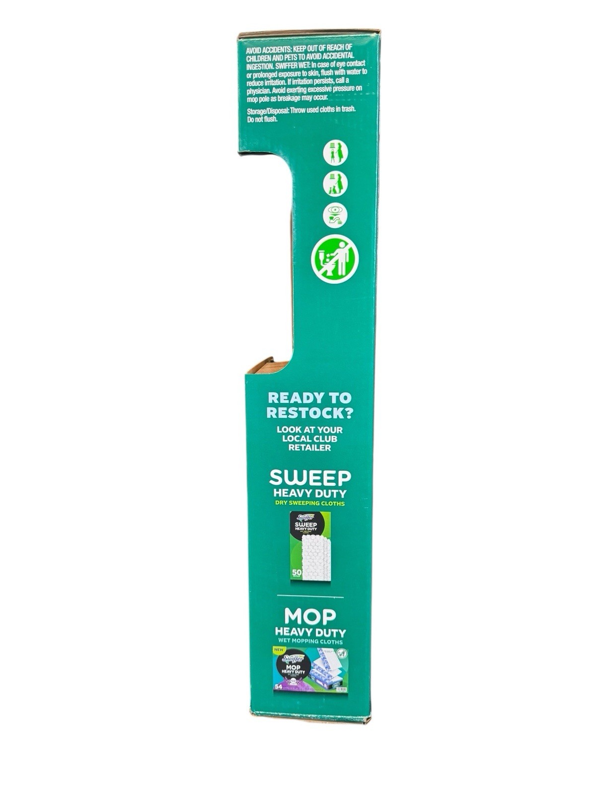 Swiffer Sweep + Mop Deluxe Sweeping Kit, 1 Sweeper + 30 Refills. New!