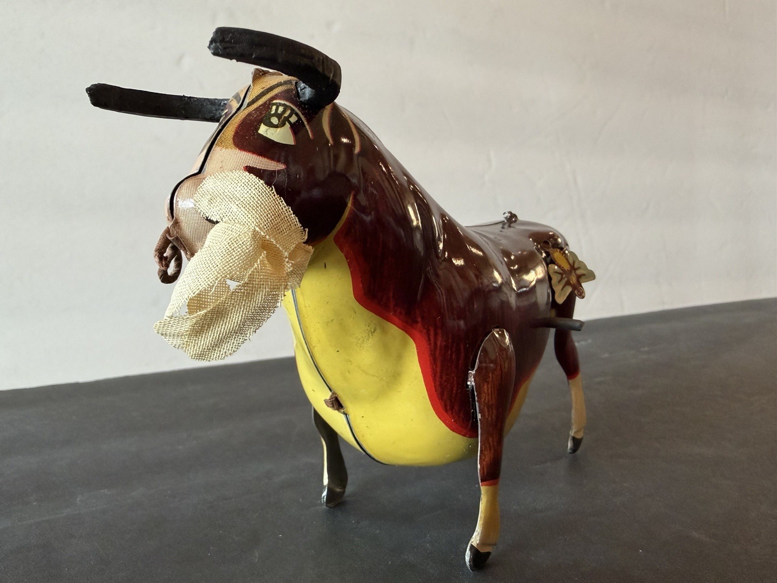 Fredinand the Bull & Box, Louis Marx & Co, NYC/USA, c. 1938.