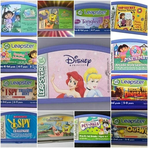 Leapfrog Leapster Educational Games Collection Large Selection You Pick Choice