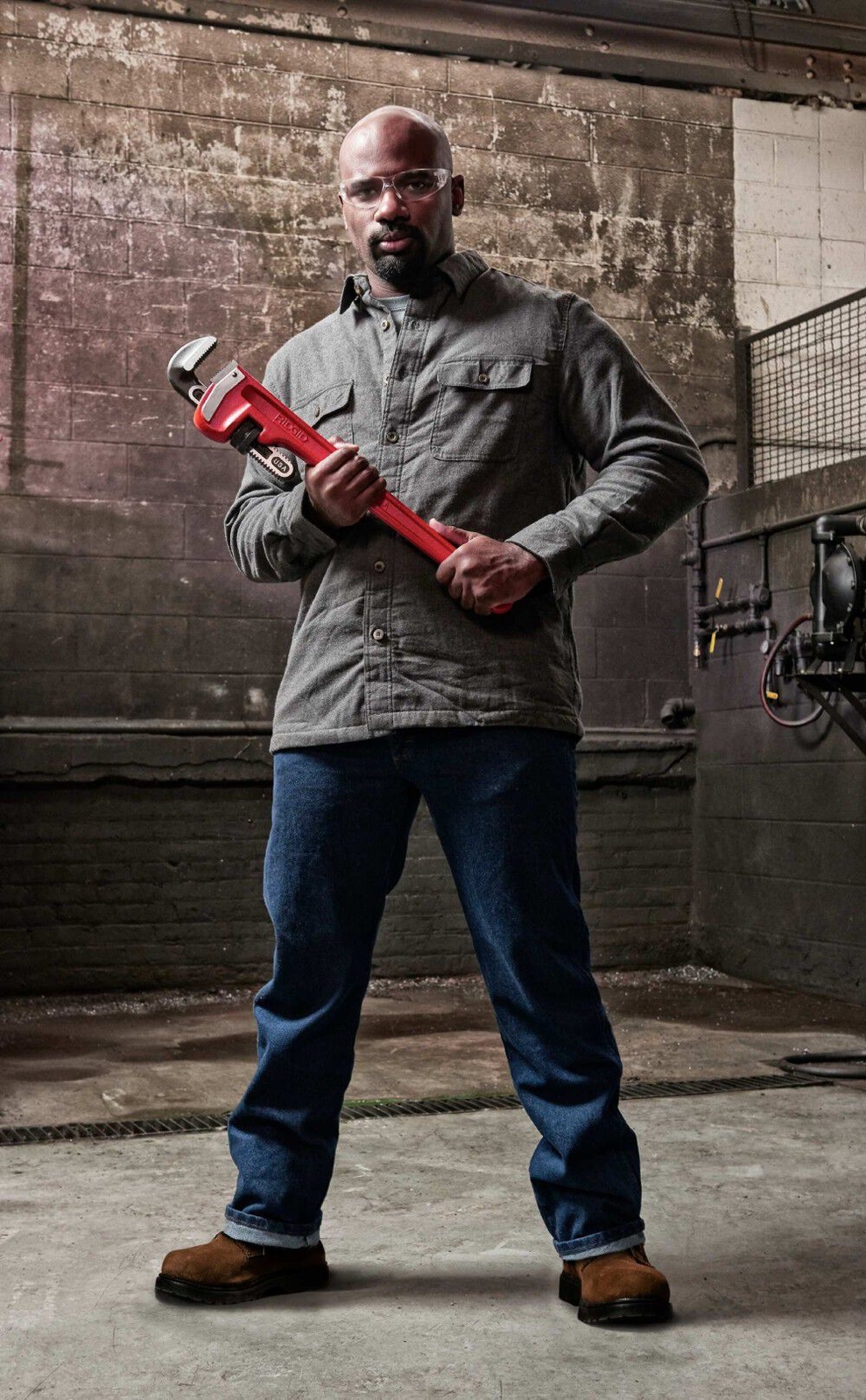 Ridgid 60 Inch Heavy-Duty Straight Pipe Wrench