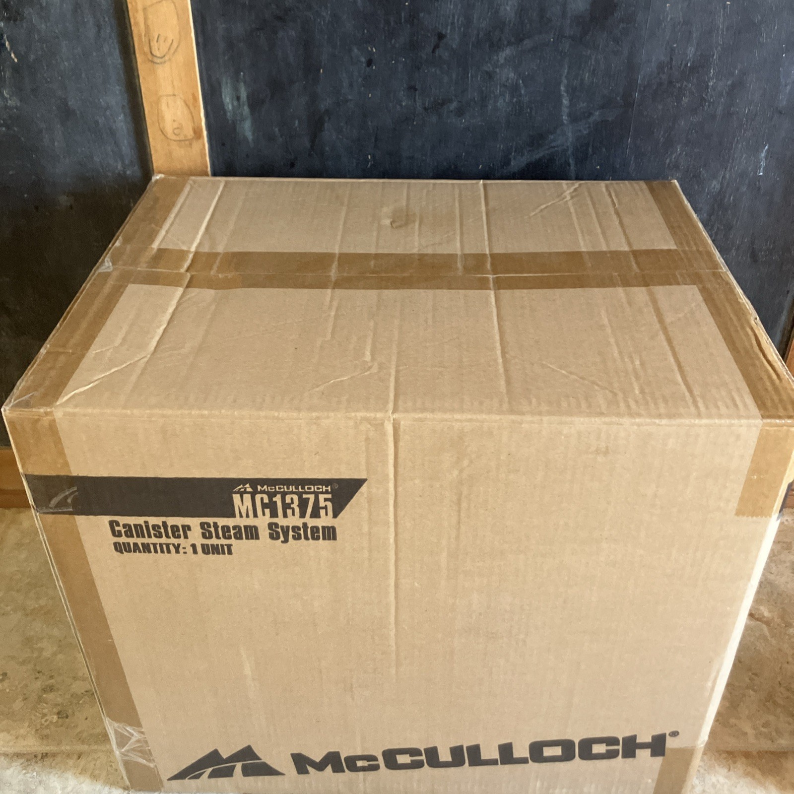 20 pc McCulloch Canister Steam Cleaner MC1375 1500W 48oz w/accessories New