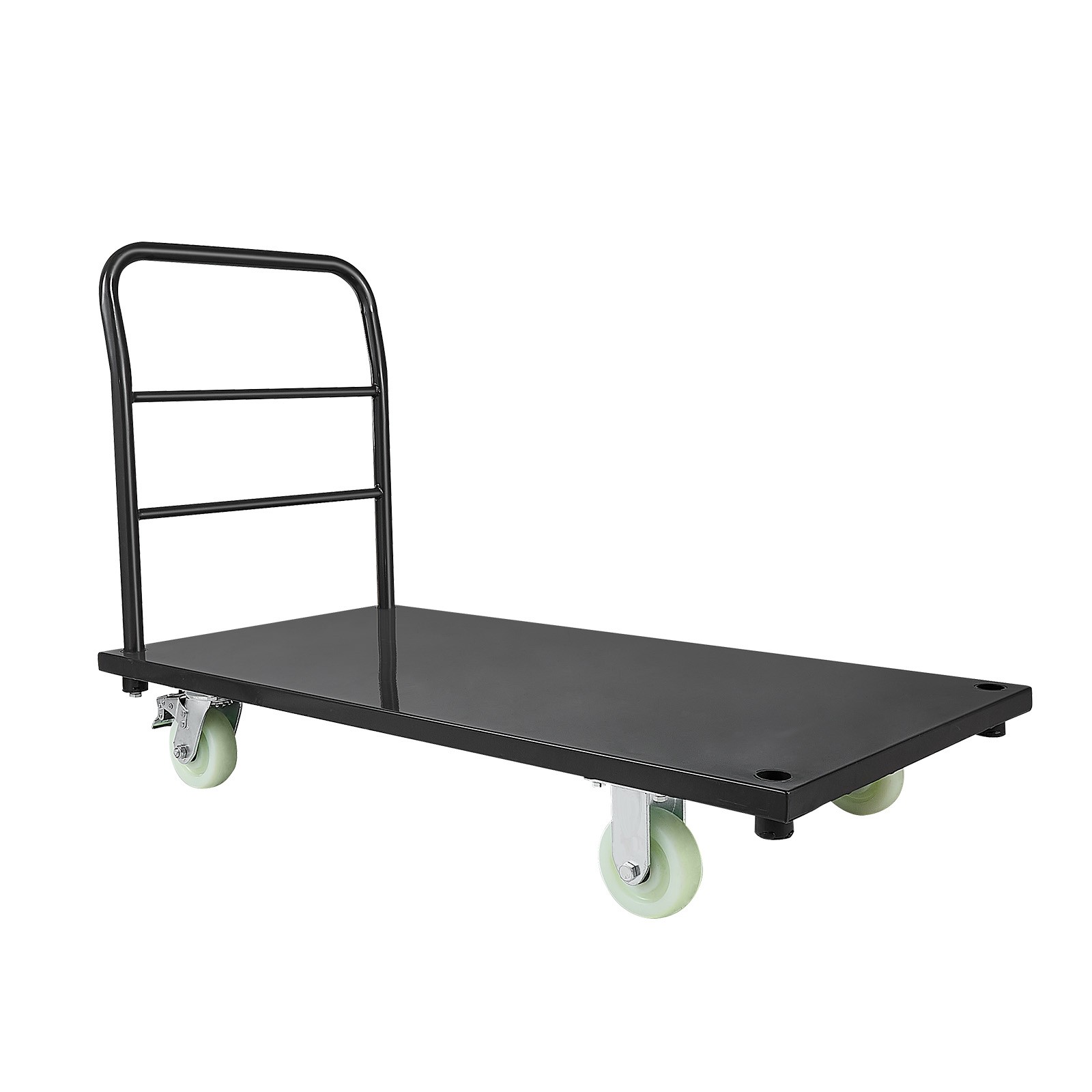 Uimoso Heavy Duty Industrial Platform Cart with 2000 lbs Capacity and Wheels