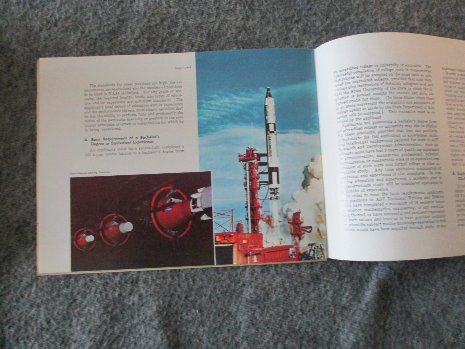 NASA MSFC APOLLO EARLY BOOKLETS/BROCHURES-CAREER /WEATHER/AWARDS /SPACE 1969-70s