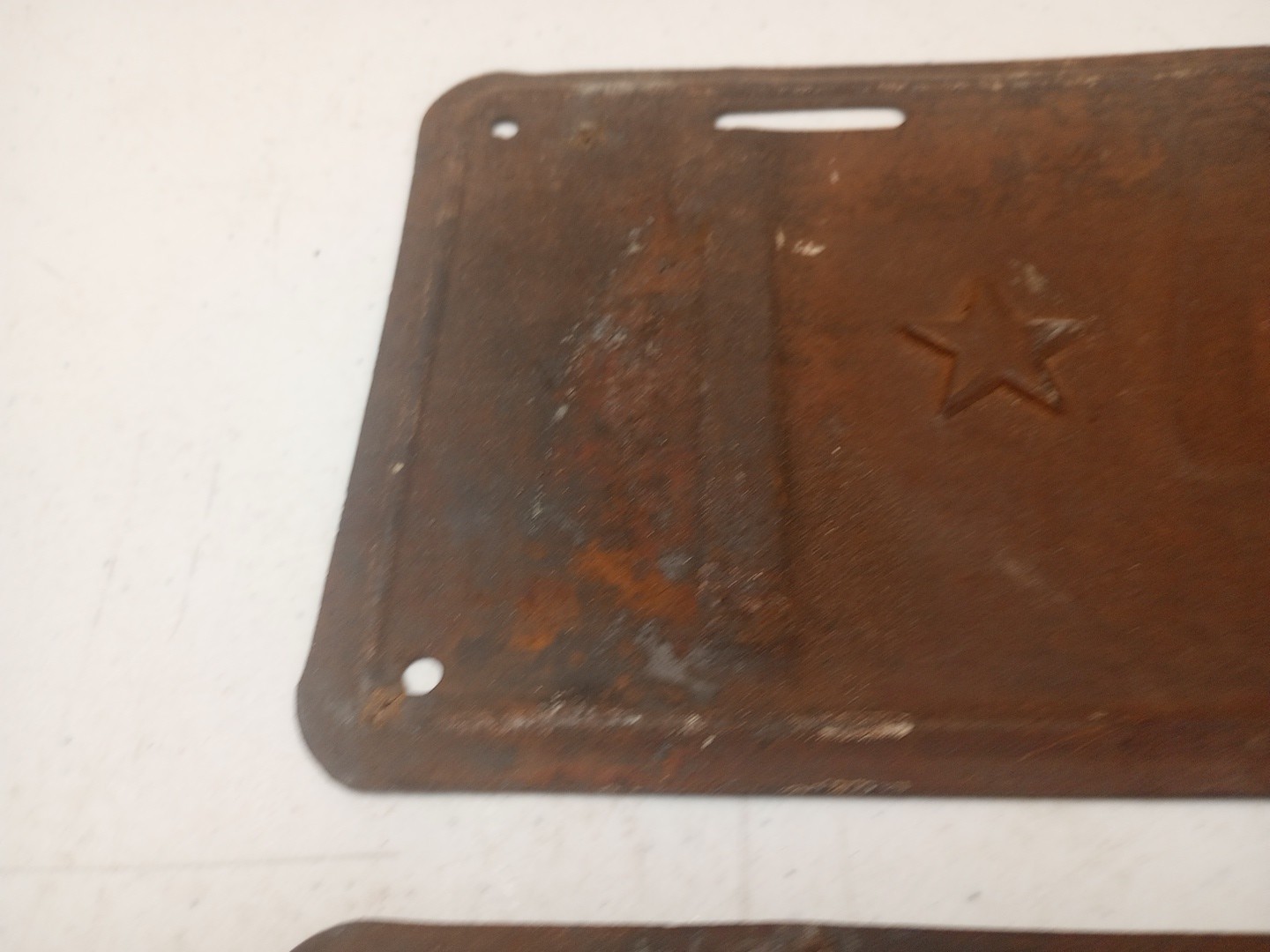 1931 Texas License Plate Set Pair Vintage 1*4128