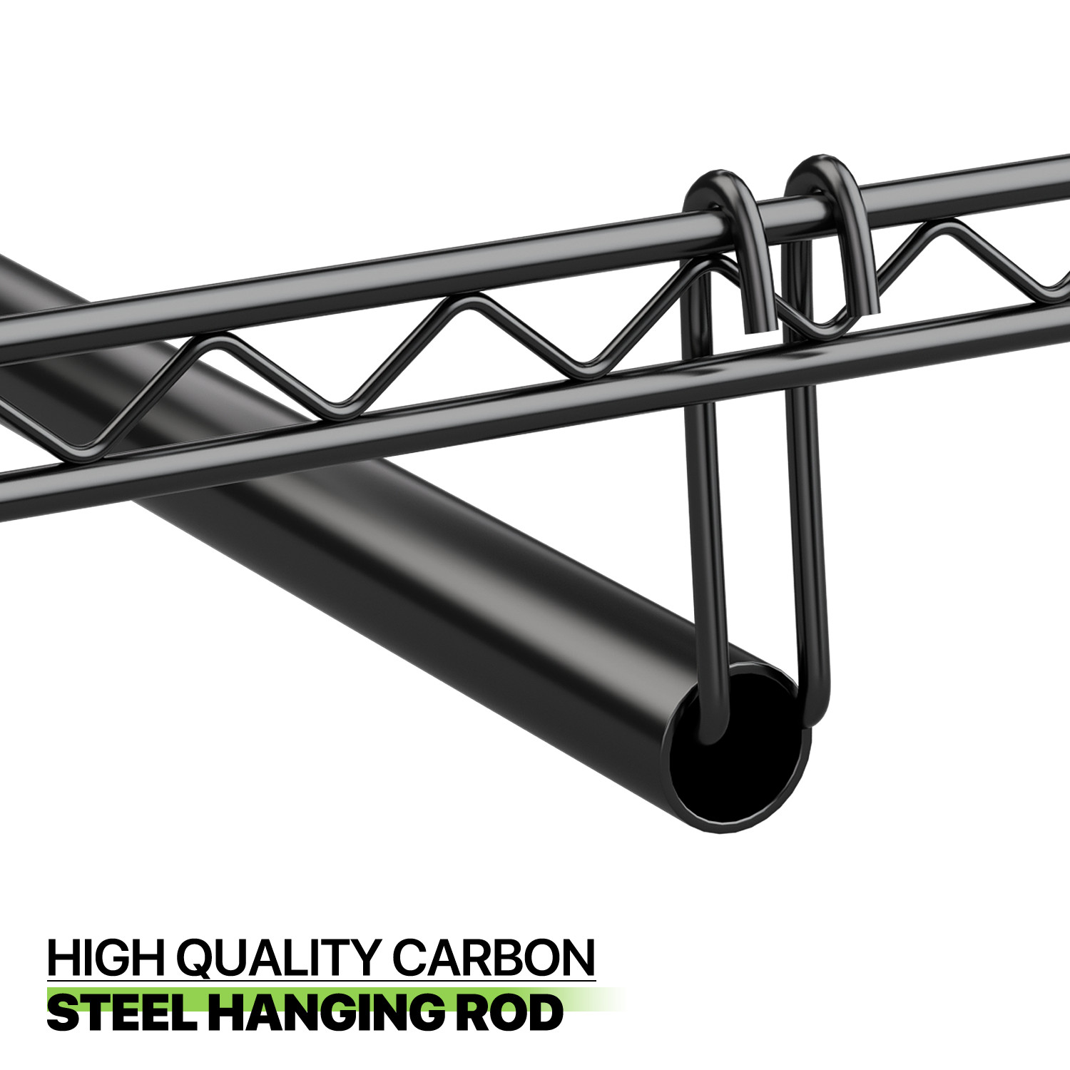 Adjustable Garment Rack Stand Metal Closet Organizer Stand Clothes Storage Shelf