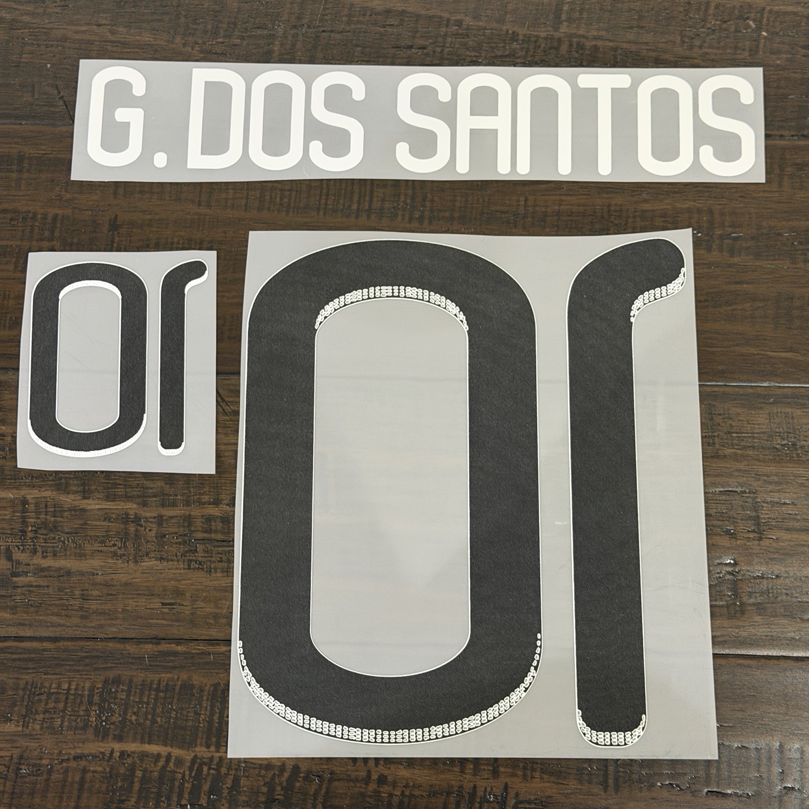 2010-11 Gio DOS SANTOS Mexico Home Nameset Name Number Dorsal El Tri
