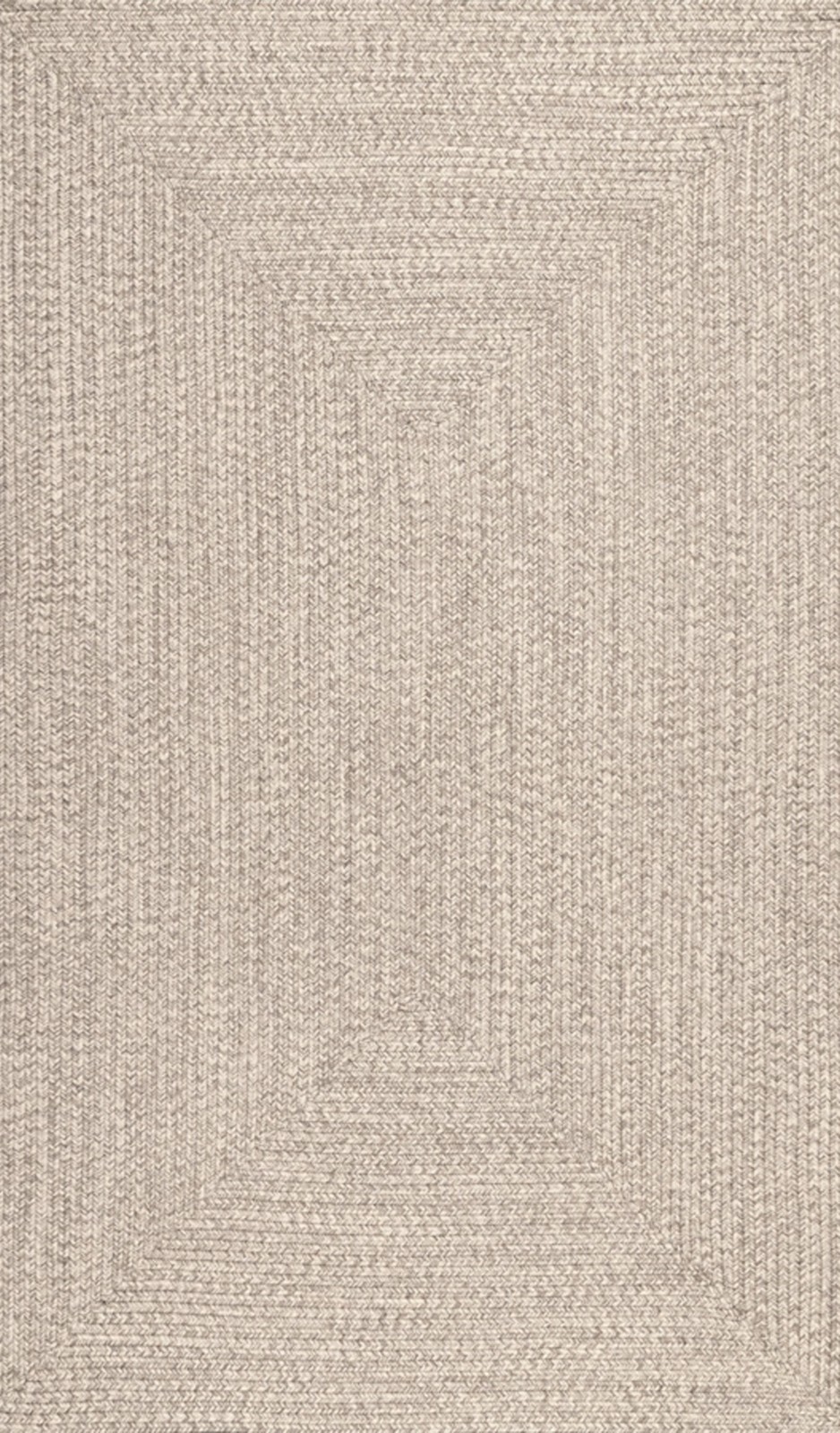 Nuloom Braided Lefebvre 5'x8' Indoor Outdoor Area Rug Tan Waterproof Patio Deck