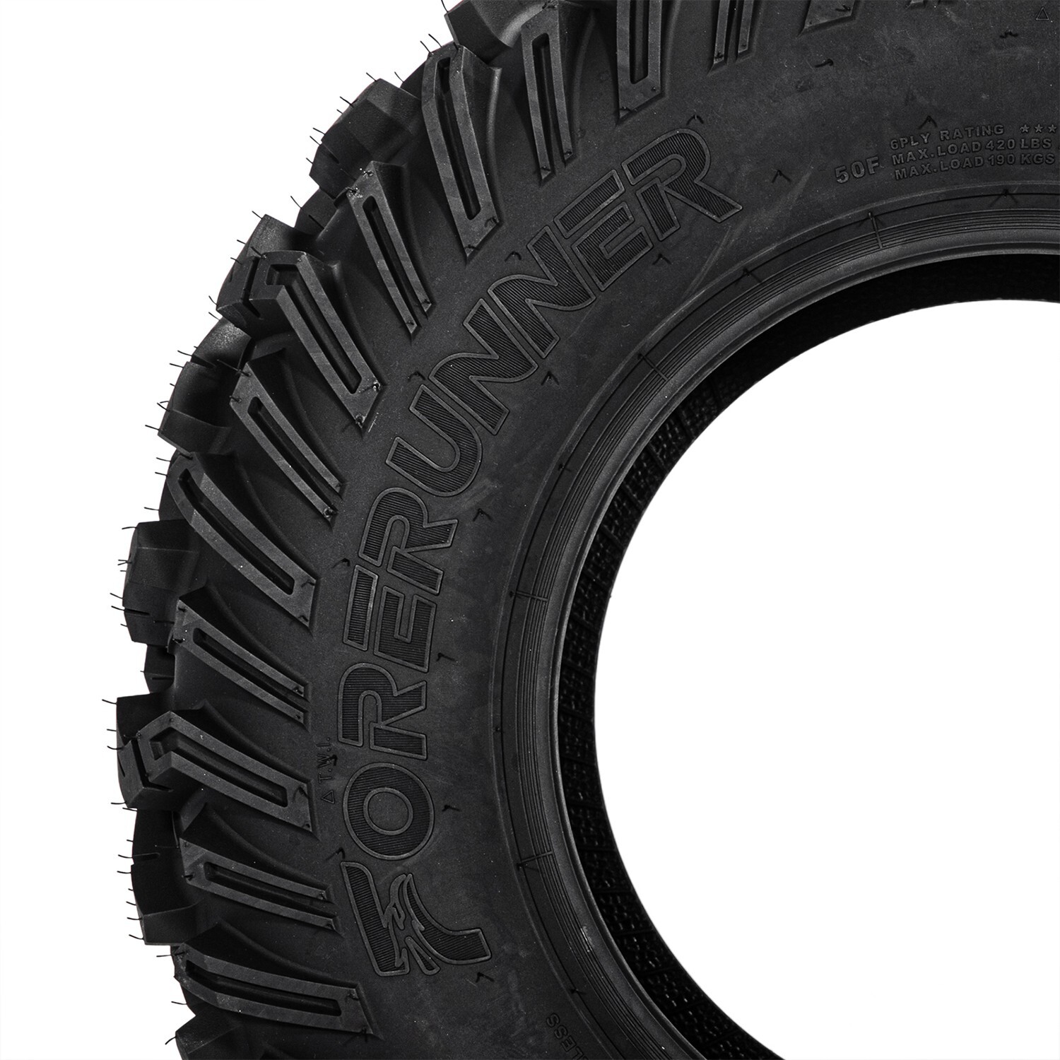 2 Tires 25x10-12 6PR 25x10x12 ATV UTV Tires 25 10 12 All Terrain Heavy Duty