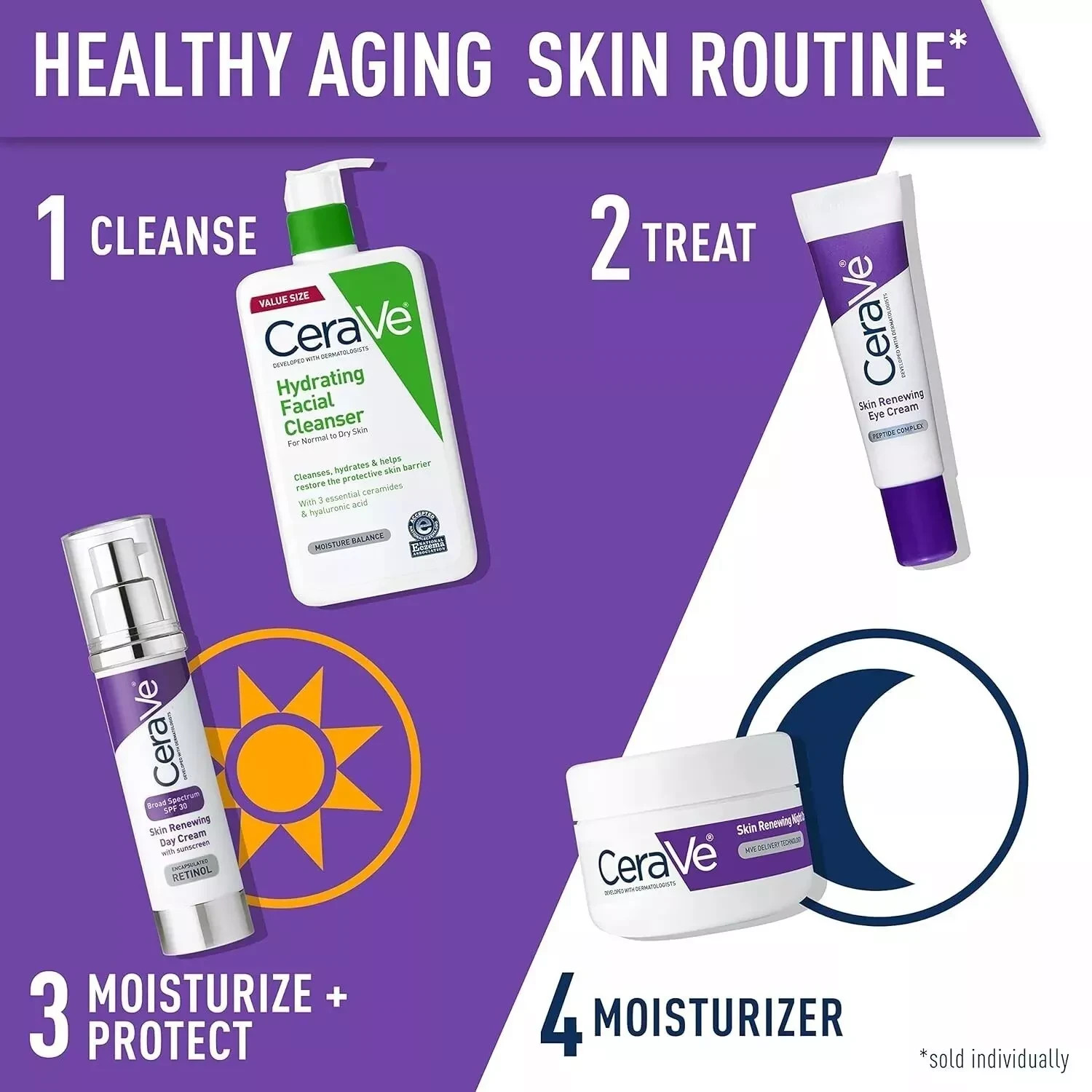 2 SET! Anti-Aging Eye Cream for Wrinkles with Caffeine and Hyaluronic Acid 15ml