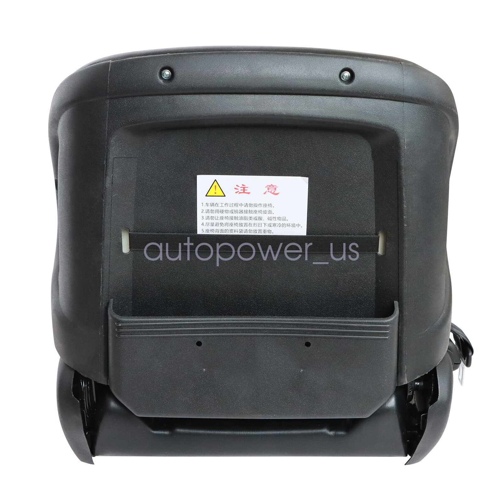 New For Toyota Forklift Seat With Seatbelt & Switch Adjustable Back Universal