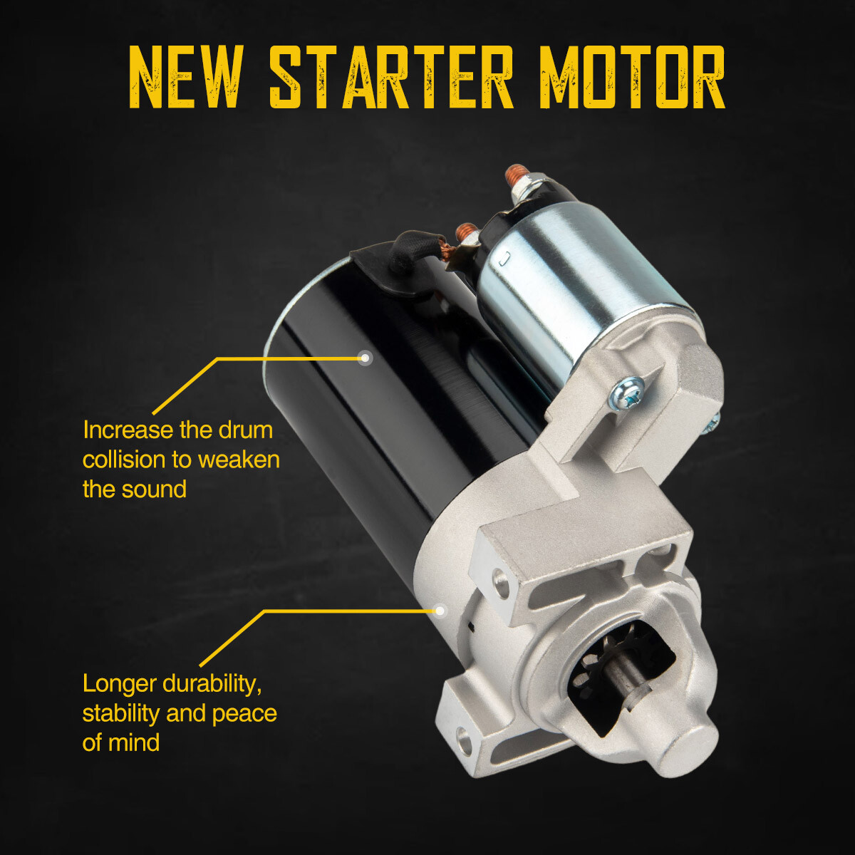 2409801 2509808 2509809 2509811 New Starter For Kohler John Deere 25-098-09 6744