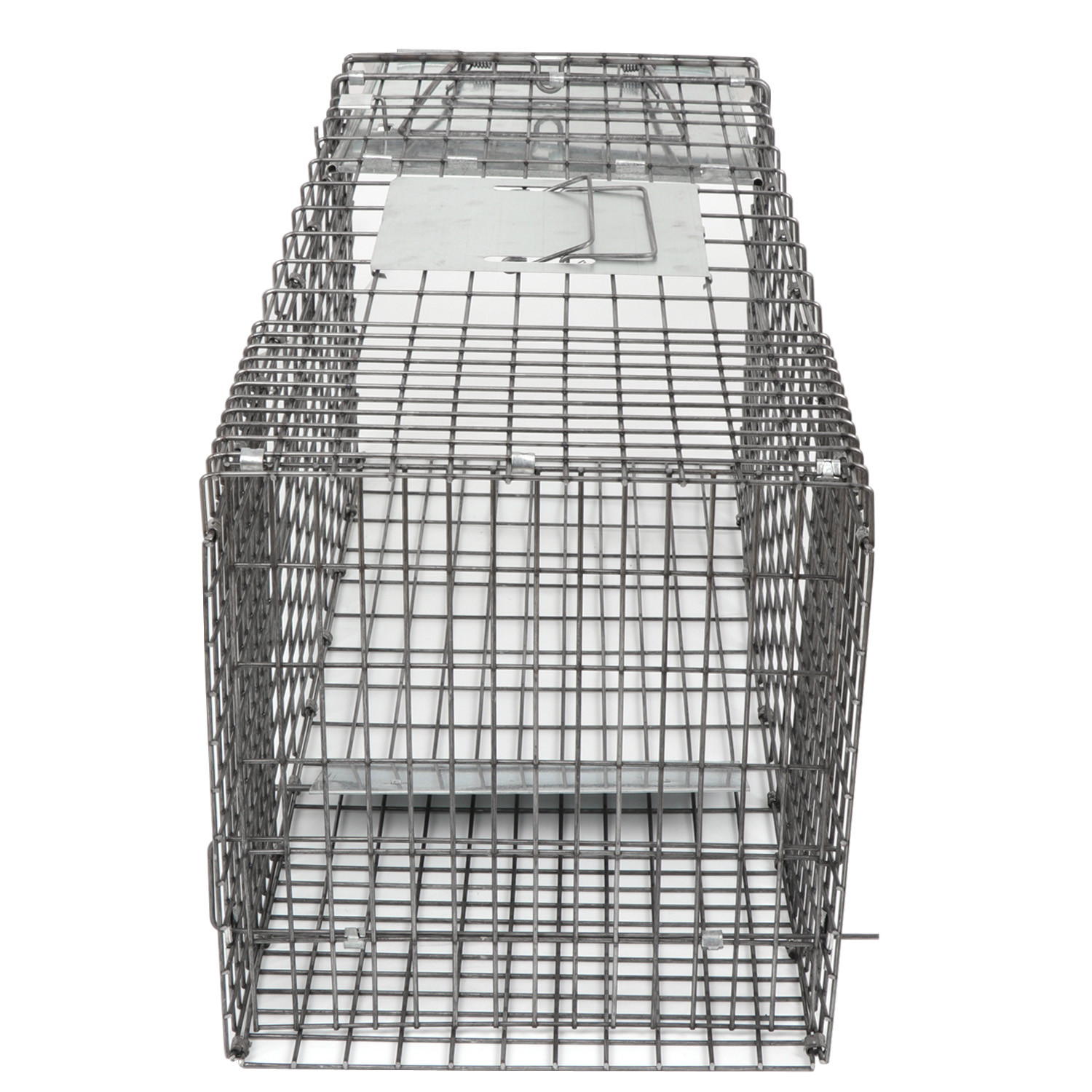 Live Animal Cage Trap 32" X 12.5" X 12" Humane Rodent Raccoon Cage w/Iron Door