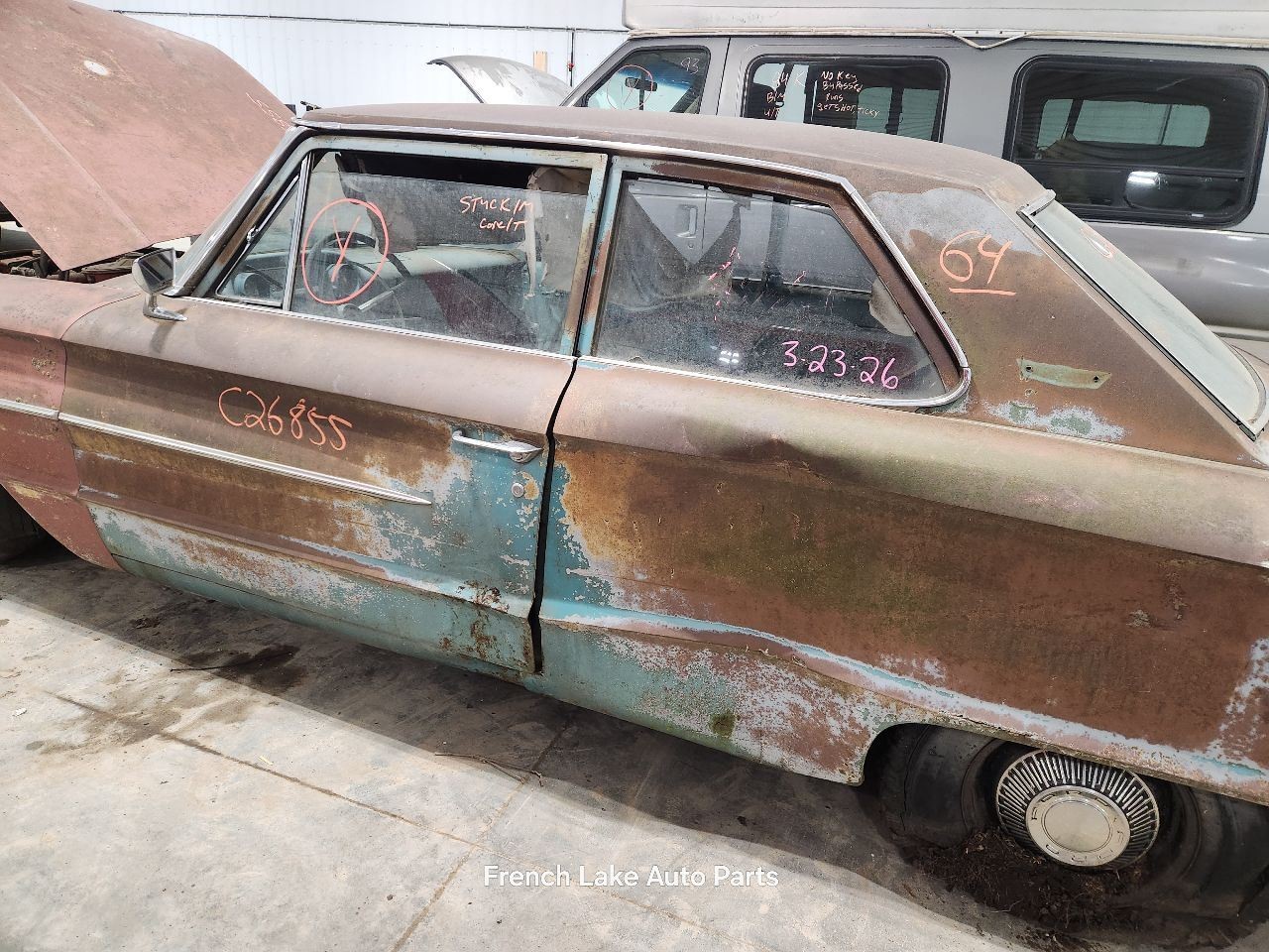 Manual Transmission 3-Speed Column Shift Style Fits 1964 FORD 1337601