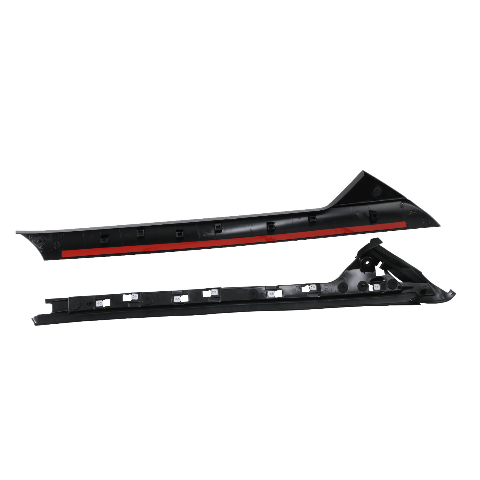 Pair Inner & Outer Windshield A Pillar Molding Trim For Ford Explorer 2011-2019