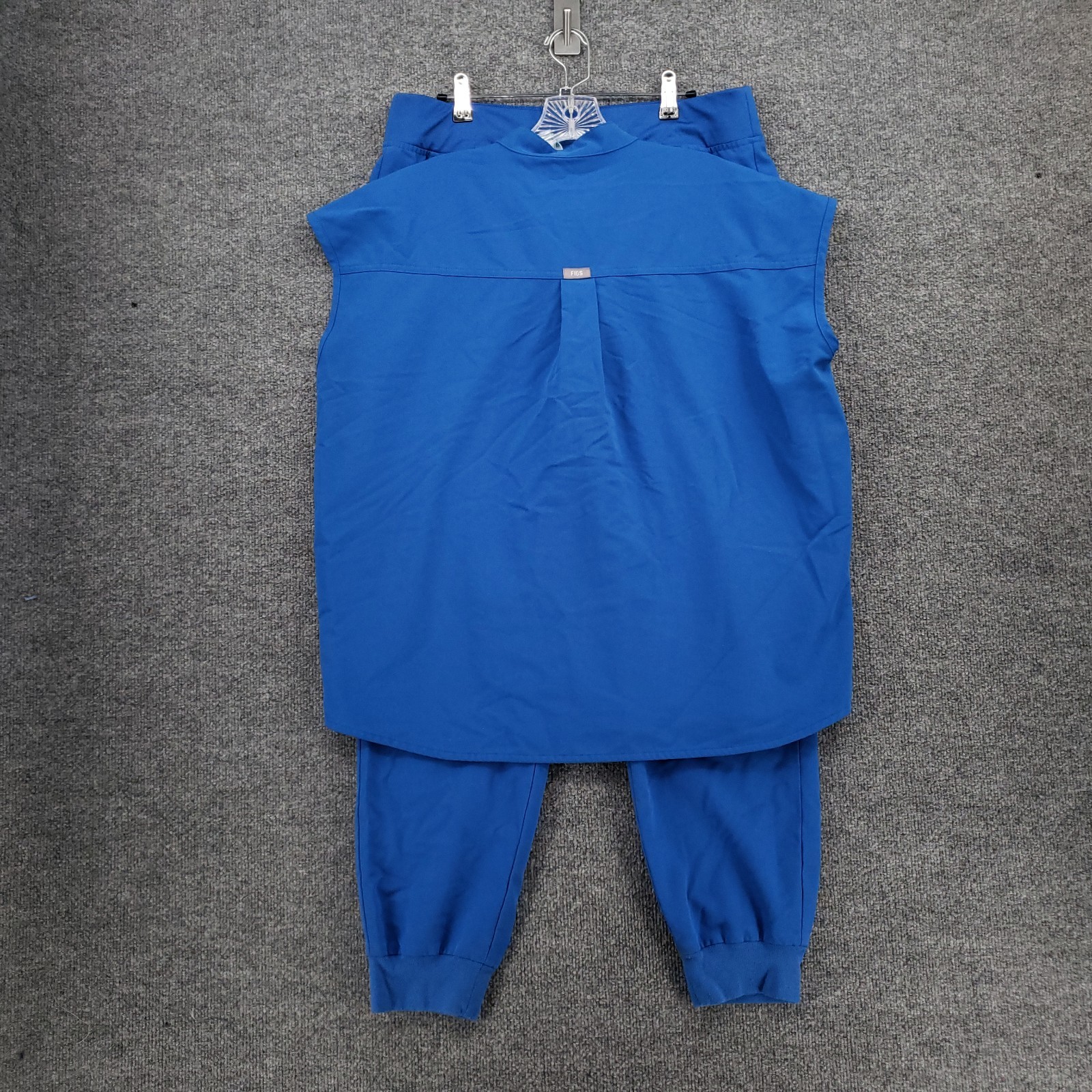 Figs Scrub Uniform Set Womens M Medium Blue Rafaela Jogger Technical Collection