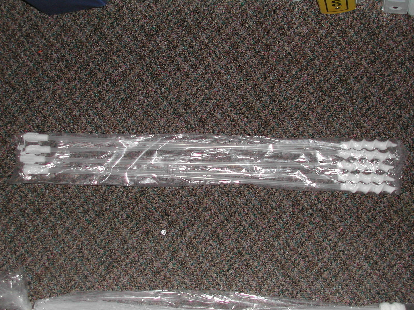 Swine Artificial Insemination AI Spiral Breeding Rod Inserts w/ Handle Sow 5ct