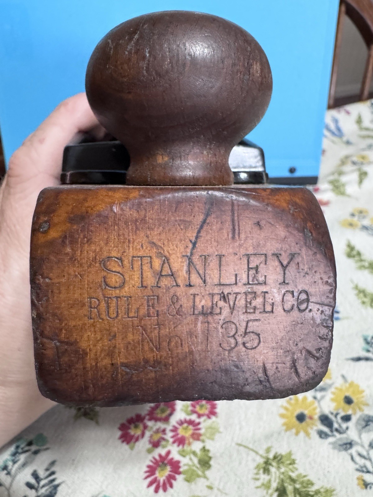 Stanley Rule & Level Co. No. 135 Woodworking Plane Antique Original Collectible