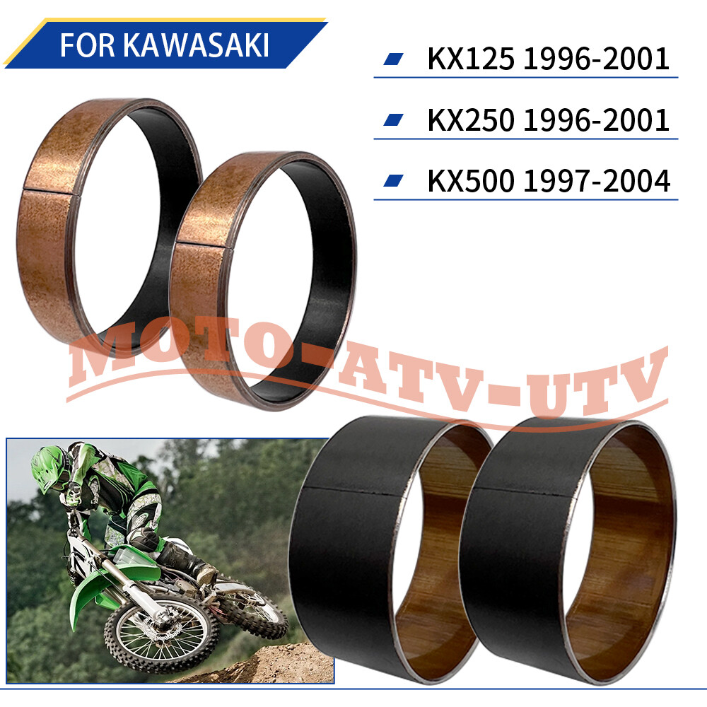 Fork Bushings Dust Oil Seals Rebuild Kit For Honda CR125R 1997-2007, CR250R 1996
