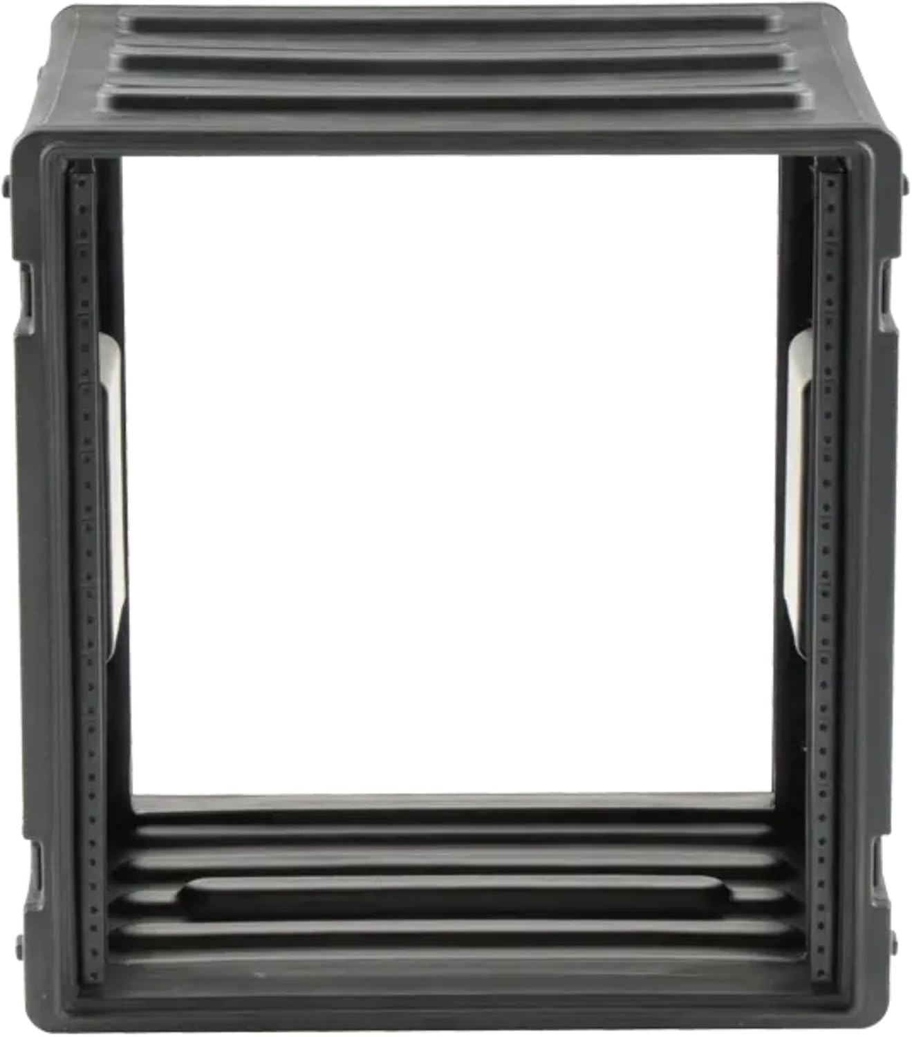 SKB Durable Polyethylene Gear Protector 12U Roto Rack with Twist Latches, Black