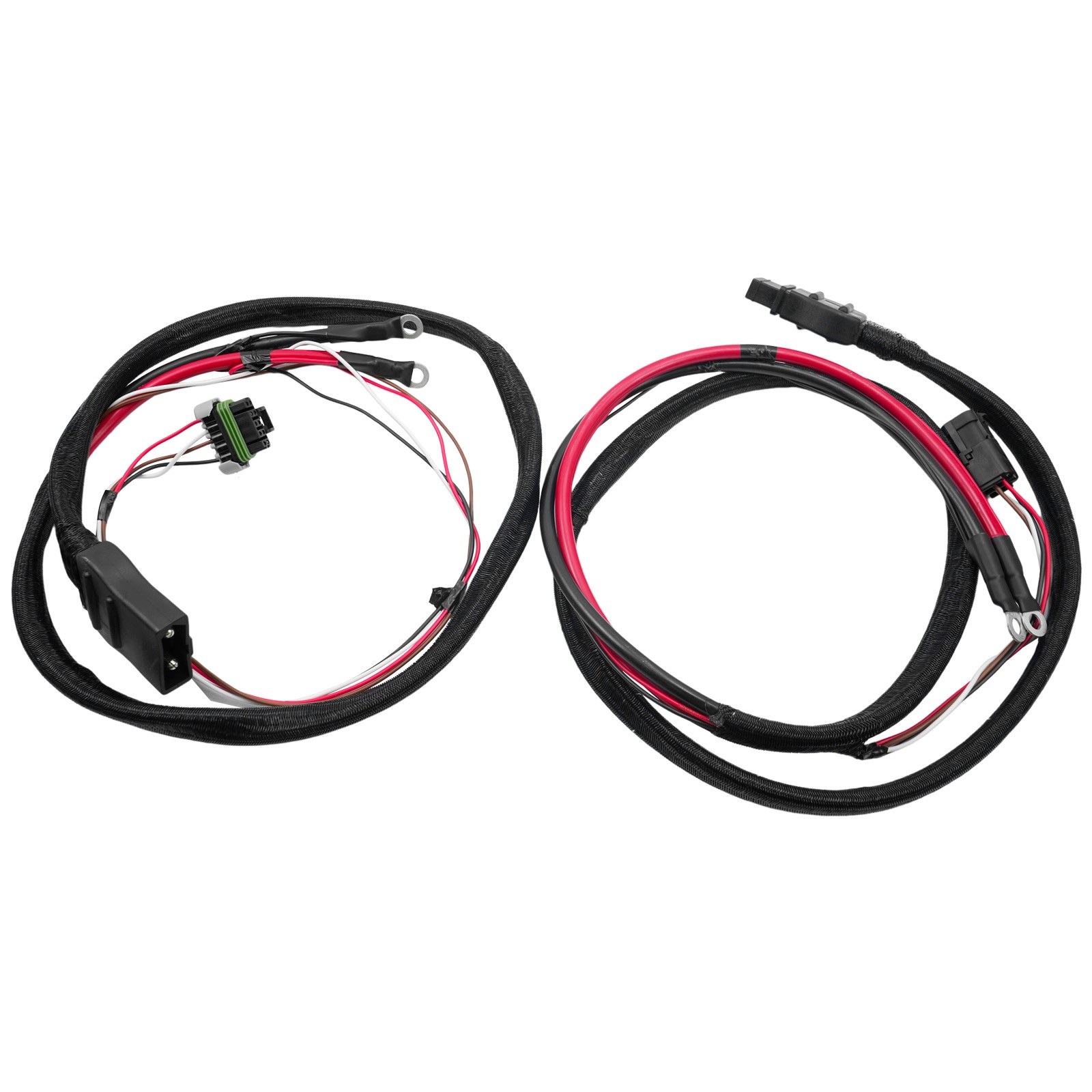 NEW 4 Pin Battery Cable Set 72168 42014 42015 for Western SnowEx Fisher Blizzard