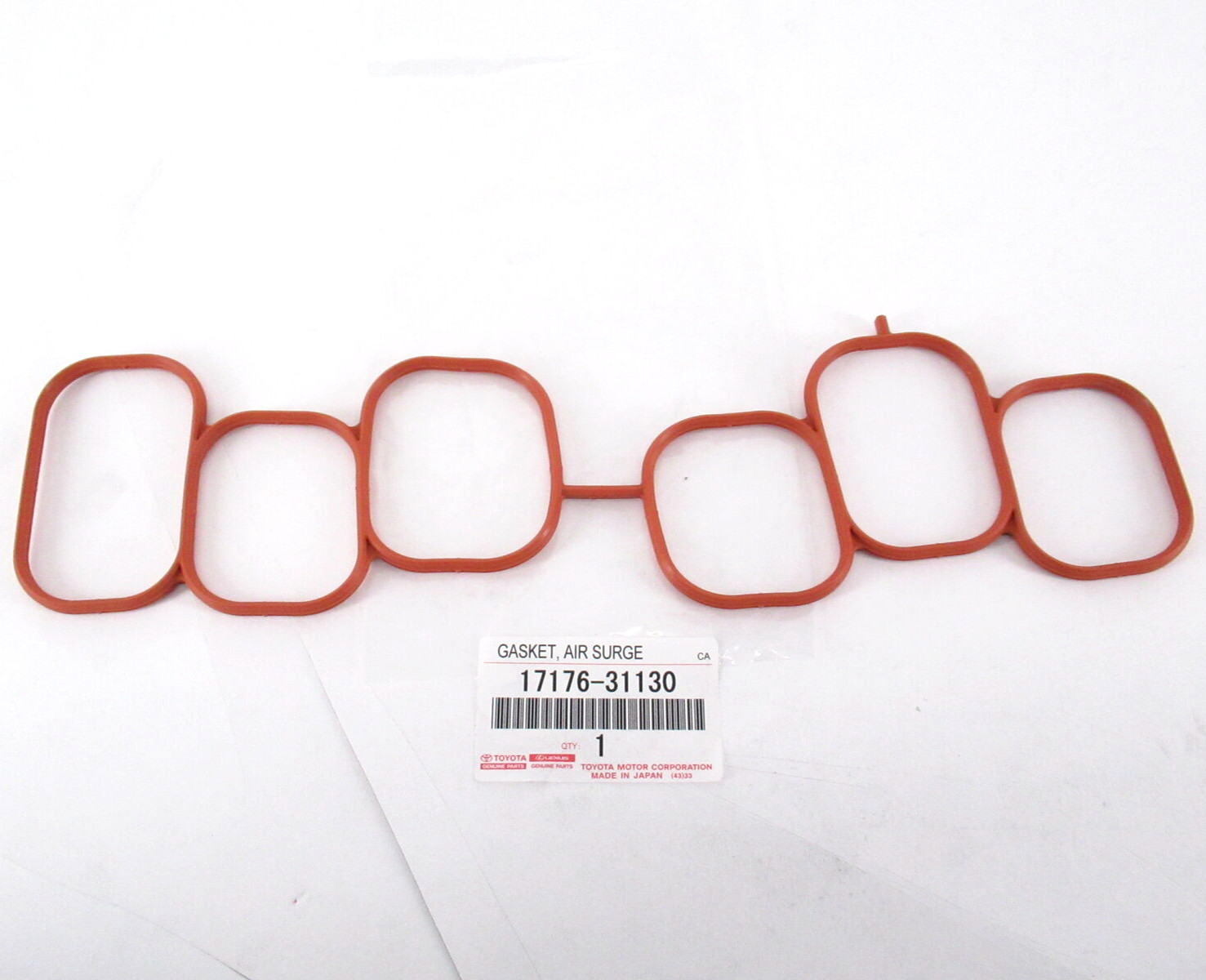 Genuine OEM Toyota Lexus 17176-31130 Gasket Air Surge Tank to Intake Manifold