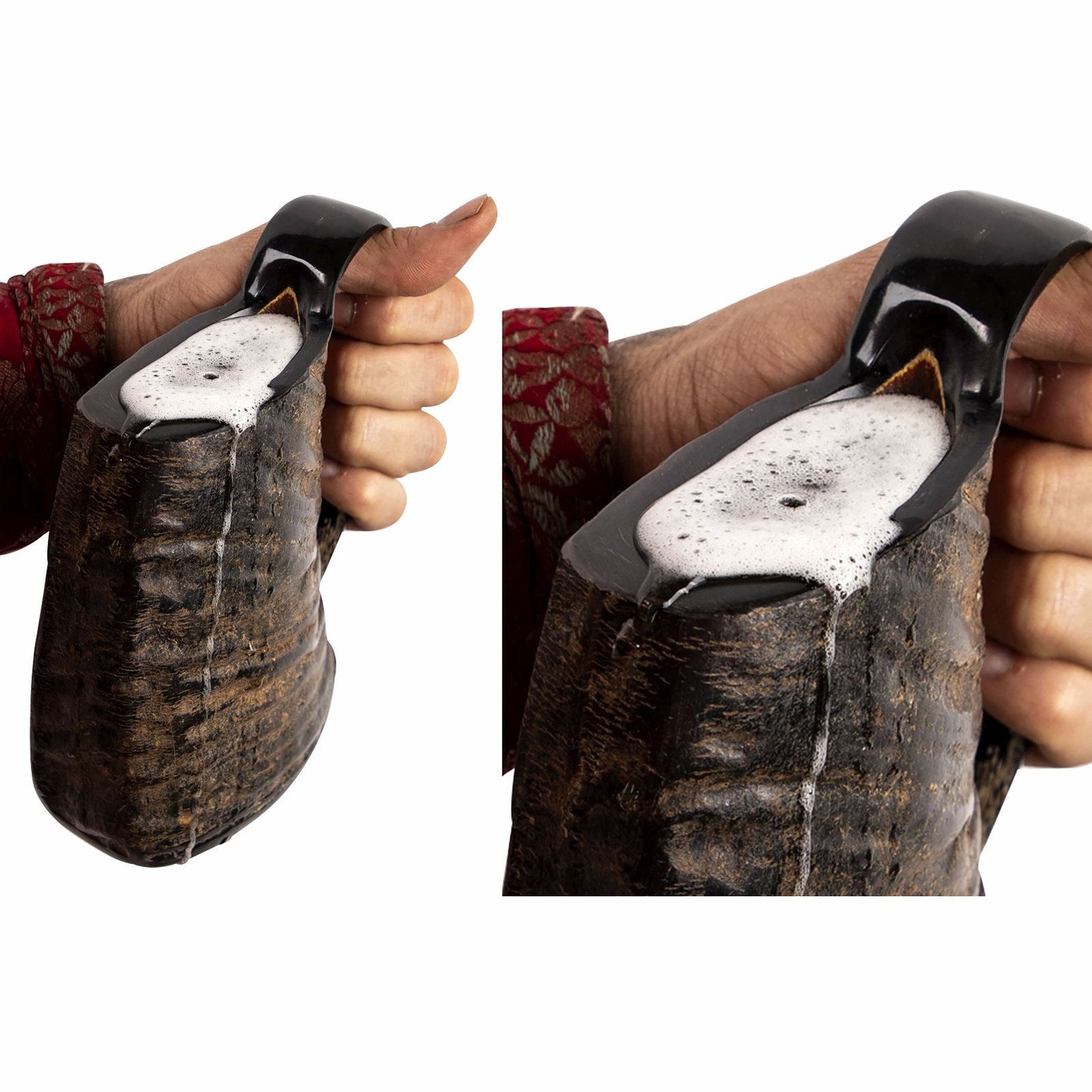 Viking Drinking Tankard Horn Ale Mead Game of Thrones Medieval Bovine Mug 325 ML