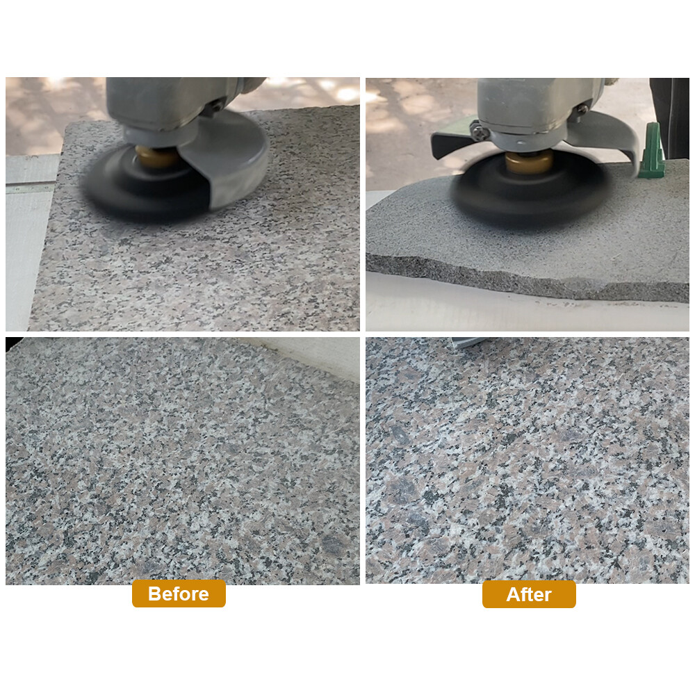 7pcs 4inch #200 B Dry Diamond Polishing Pad Sanding Disc for Stone Marble Tile