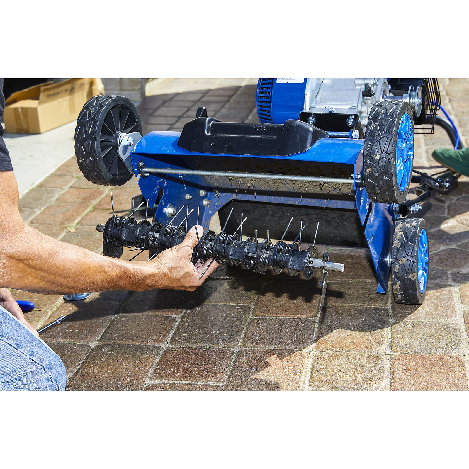 Powerhorse 2-in-1 Gas Dethatcher/Scarifier with 212cc Engine