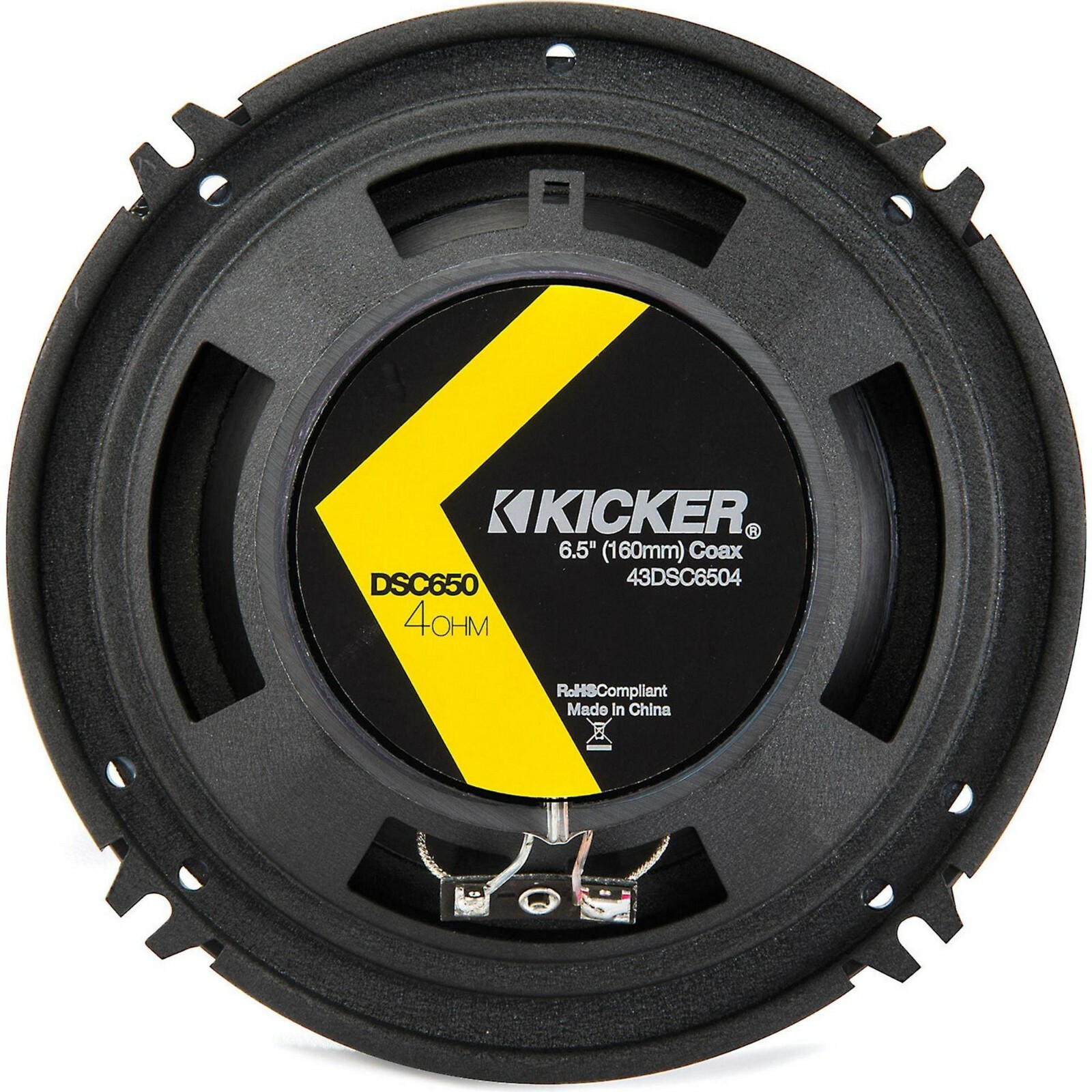 Kicker DS Series 6.5" 2-Way 240W Car Speakers *43DSC6504