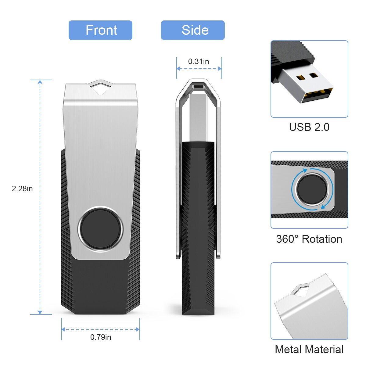 Wholesale 1/ 5/ 10/ 20/ 30PCS USB 2.0 Flash Drives 4GB 8GB 16GB 32GB 64GB 128GB