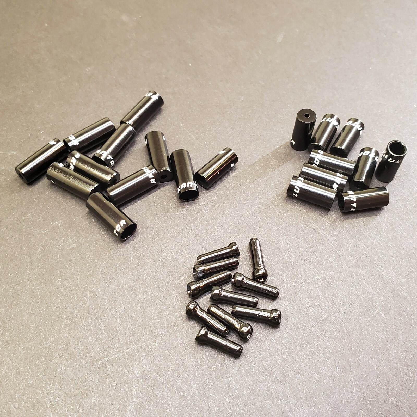 🔥 30 Pc Jagwire End Cap Hop-Up Kit 4mm Shift 5mm Brake Ferrules Cable Housing👀