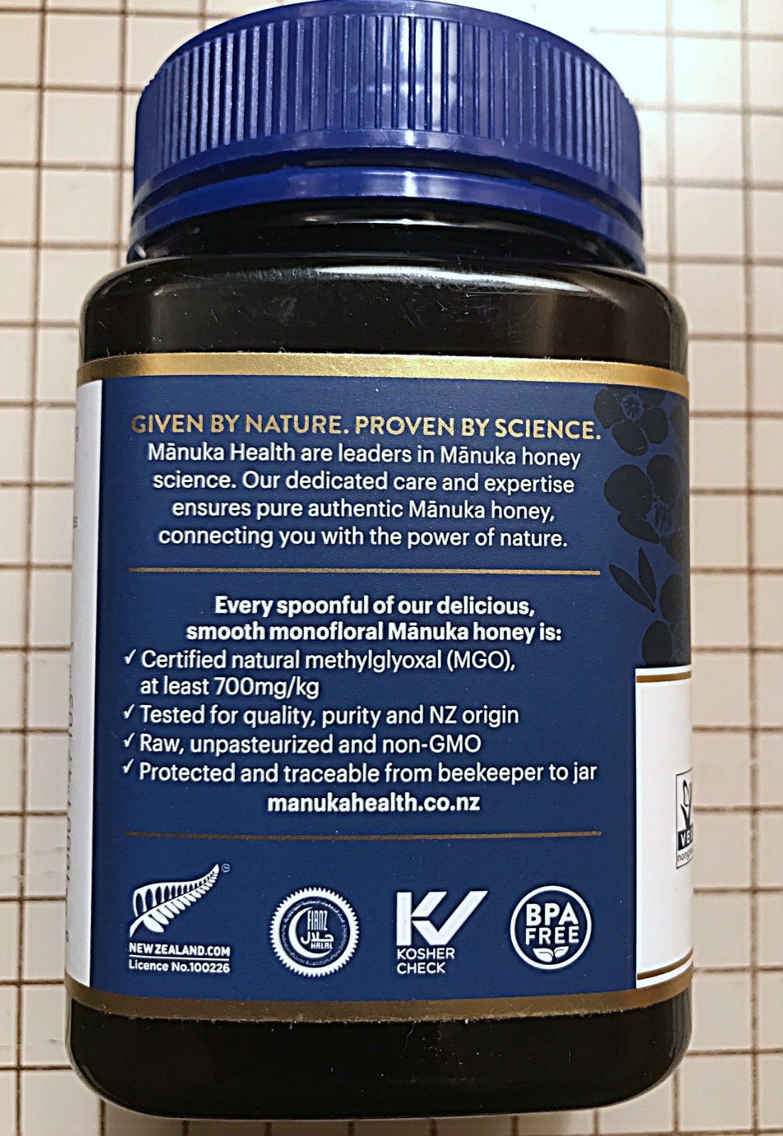 Manuka Health Manuka Honey New Zealand MGO 700+ UMF 18+ 500g 1.1LB =LOWEST=PRICE