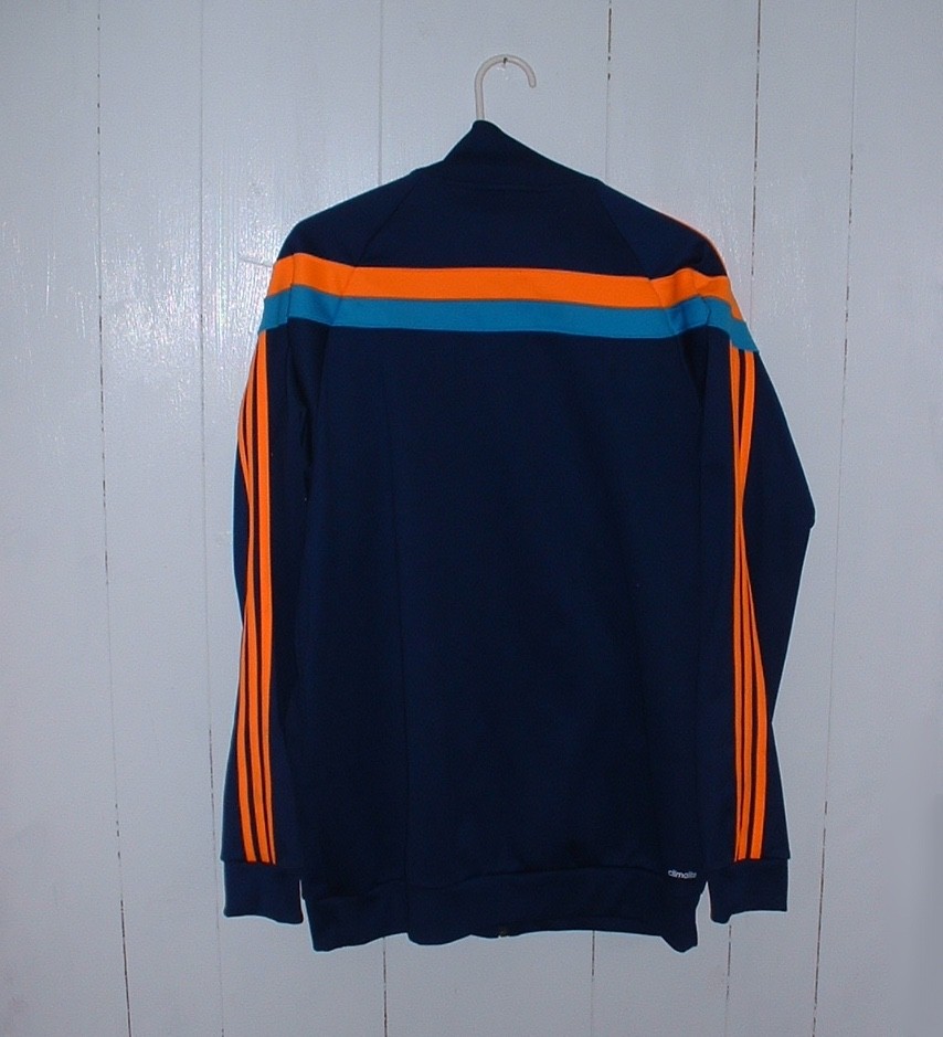 Adidas Heavyweight 2014 Boston Marathon Runner Track Jacket L / XL Mens A+ cond.