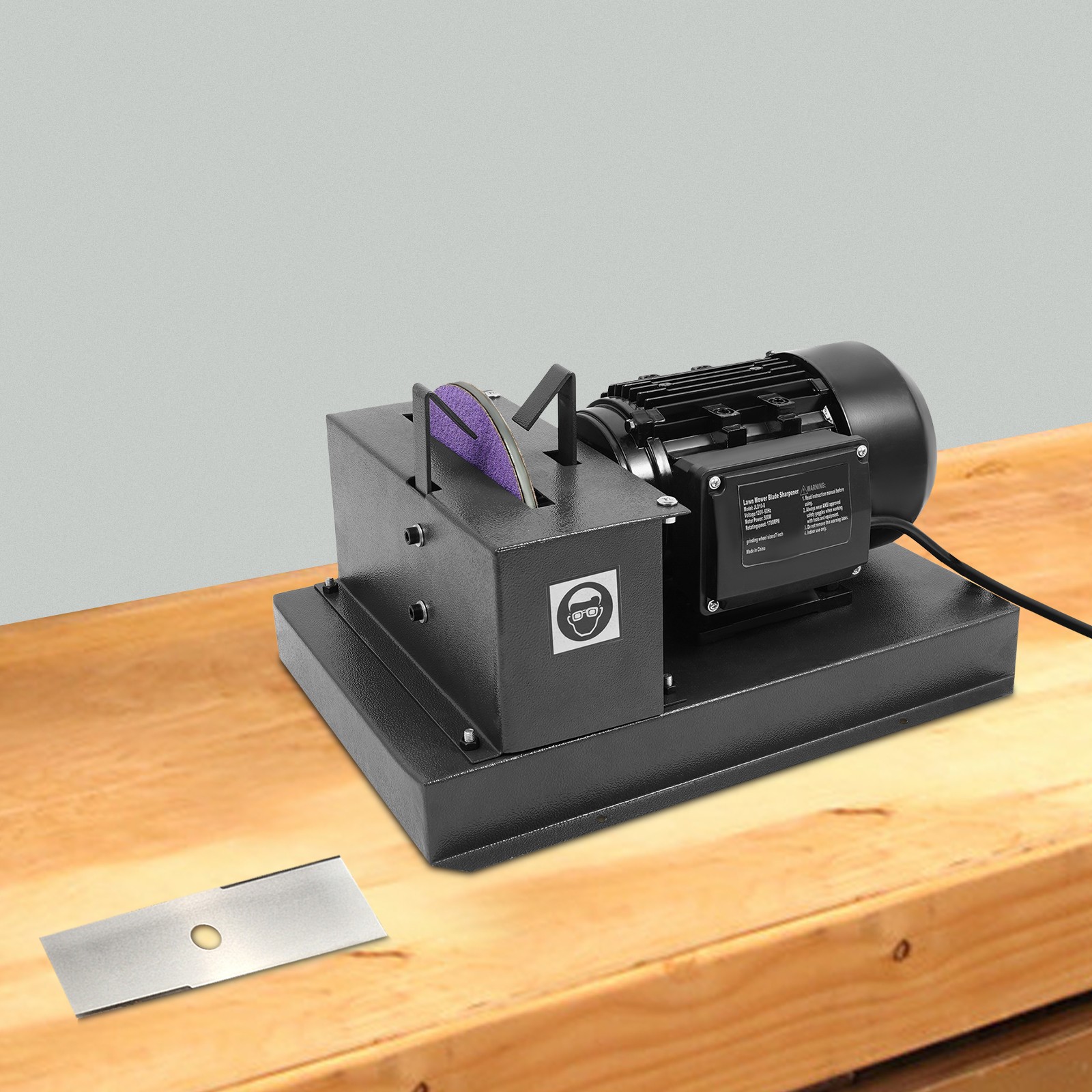Lawn Mower Blade Sharpener Blade Sharpening Blade Grinding Machine 1700 RPM 500W