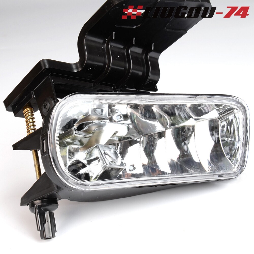 Fit For 00-06 Chevy Silverado Tahoe Suburban Bumper Fog Lights Driving Lamps